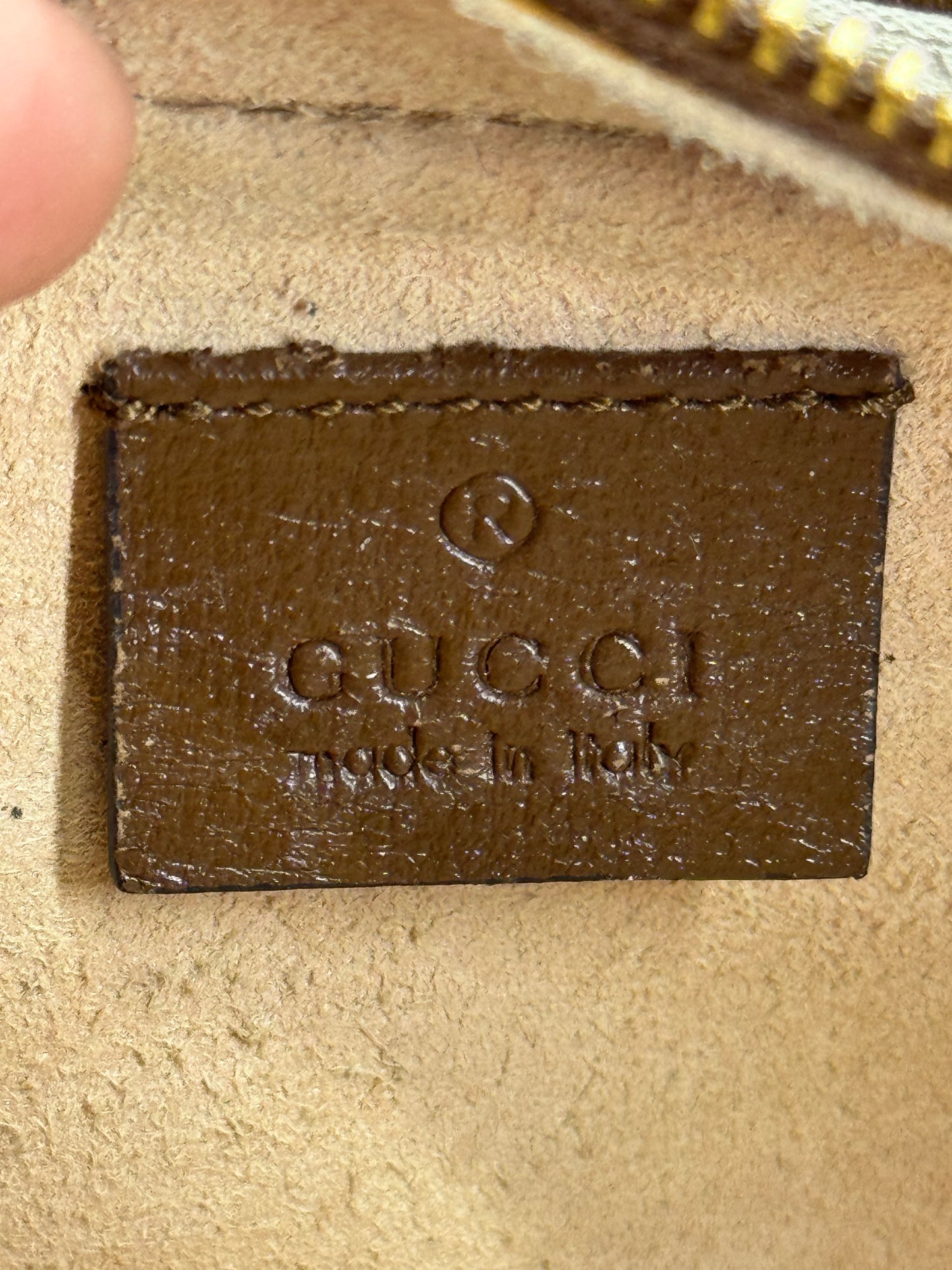 Pochette da polso Gucci GG emblem