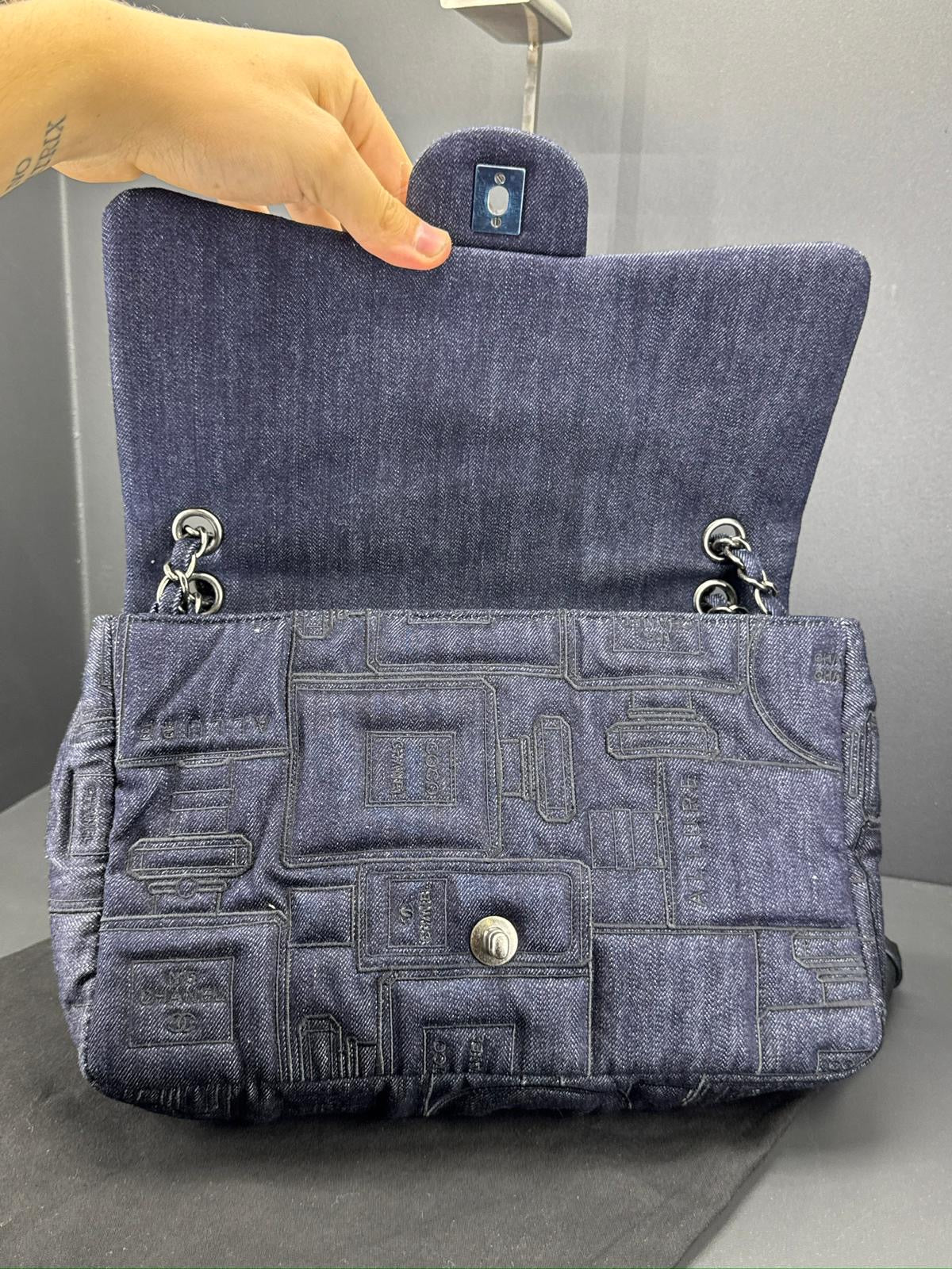 Chanel Classic Flap Denim "Perfume Bottle