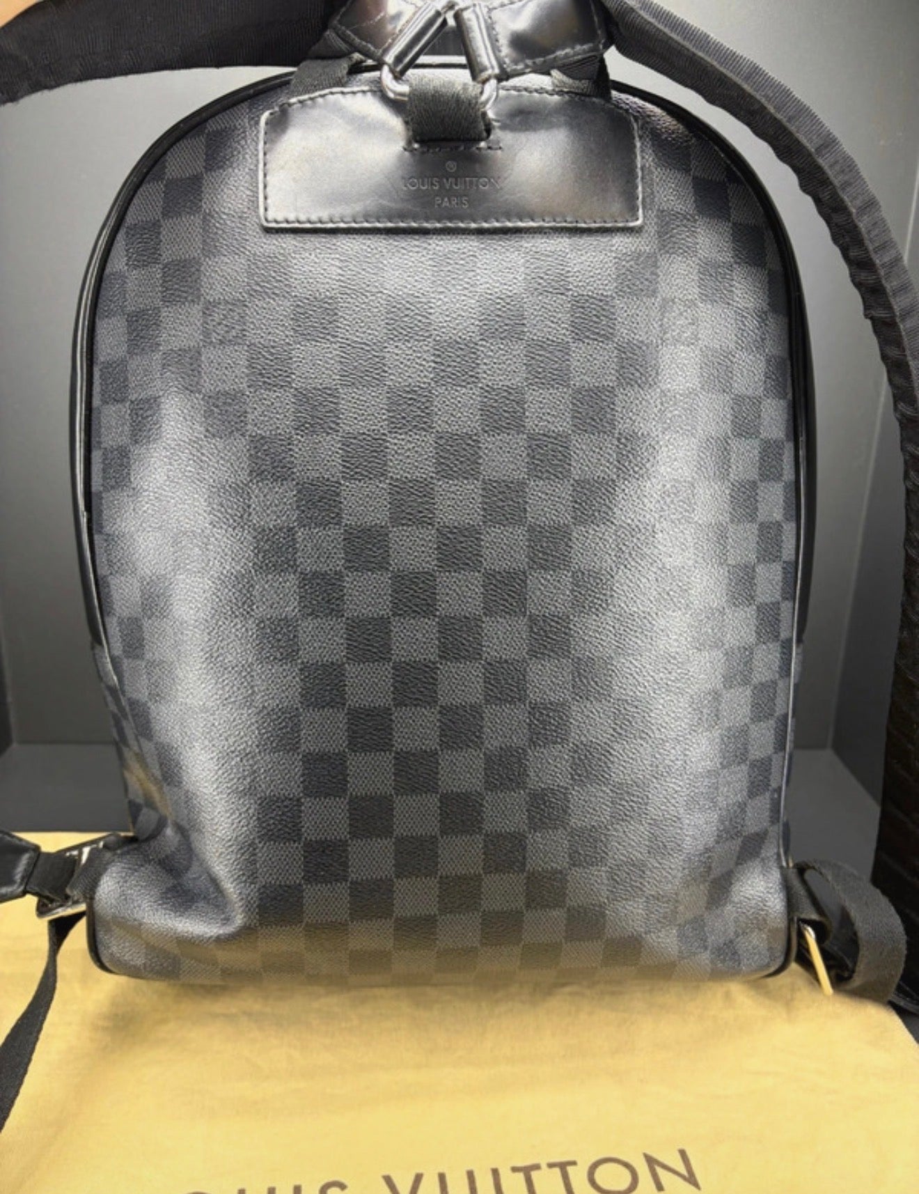 Louis Vuitton Josh Backpack Damier Graphite