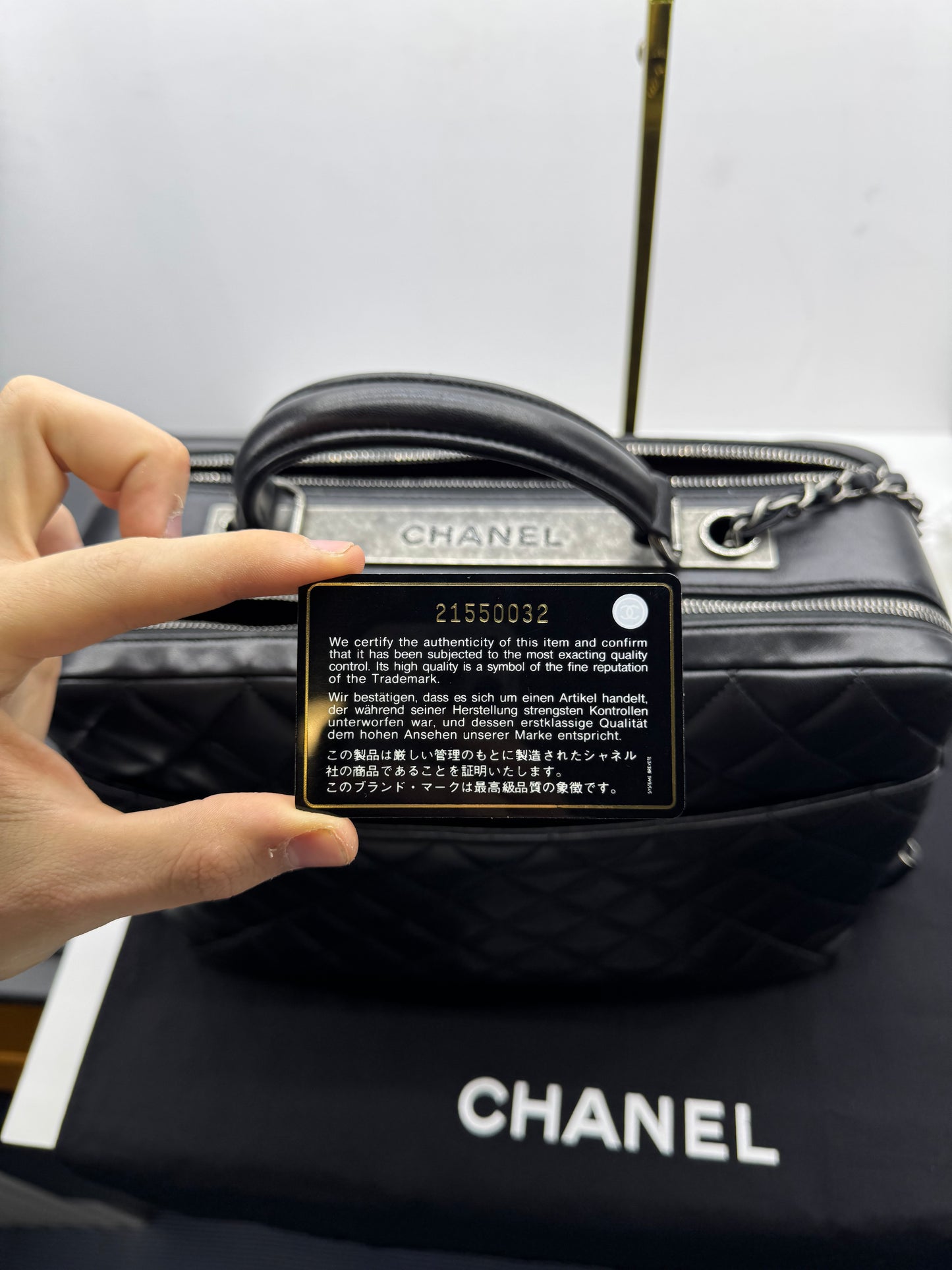 Chanel bowling full set