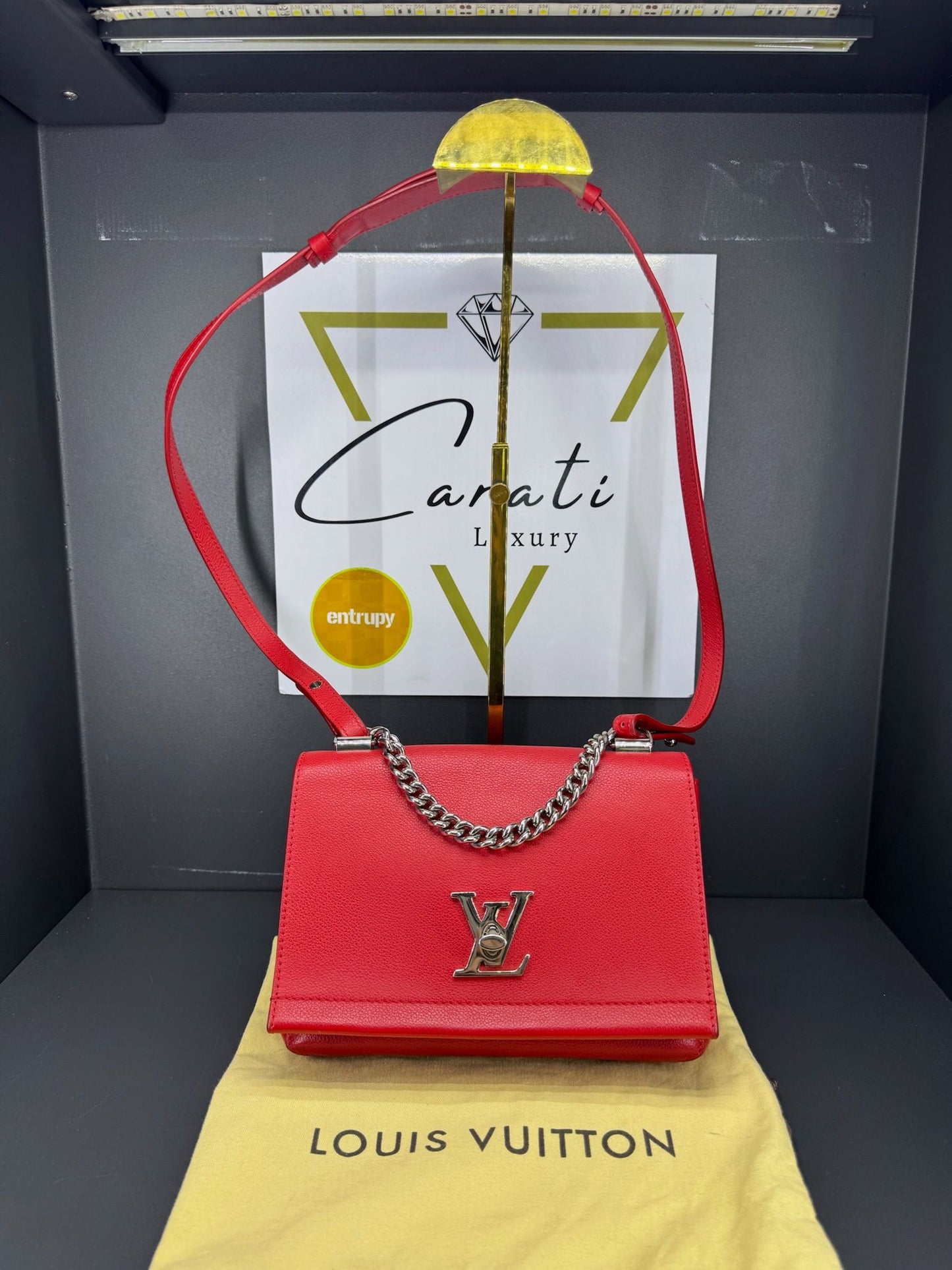 Borsa a spalla Louis Vuitton Lockme II