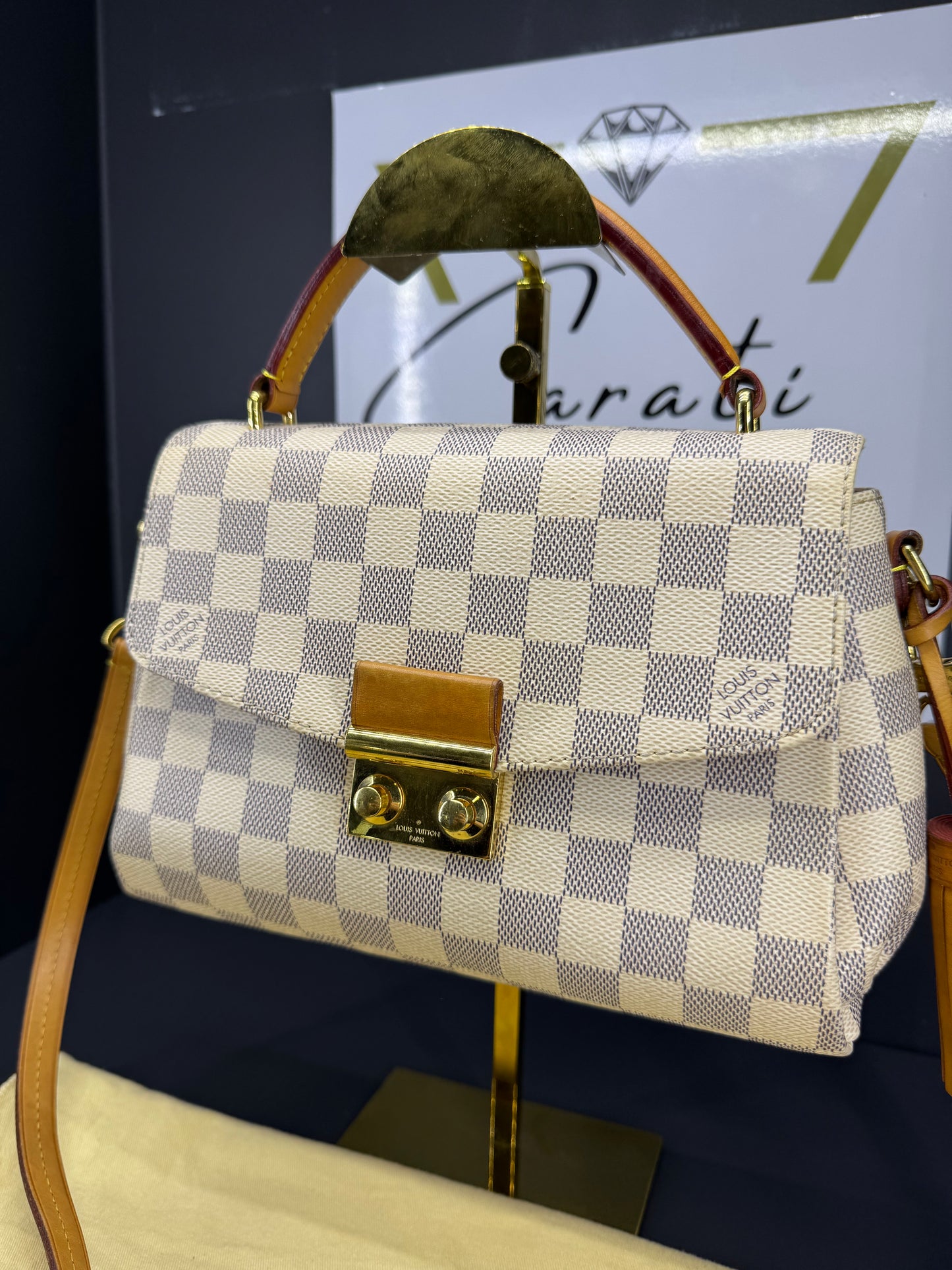 Louis Vuitton croisette damier azur