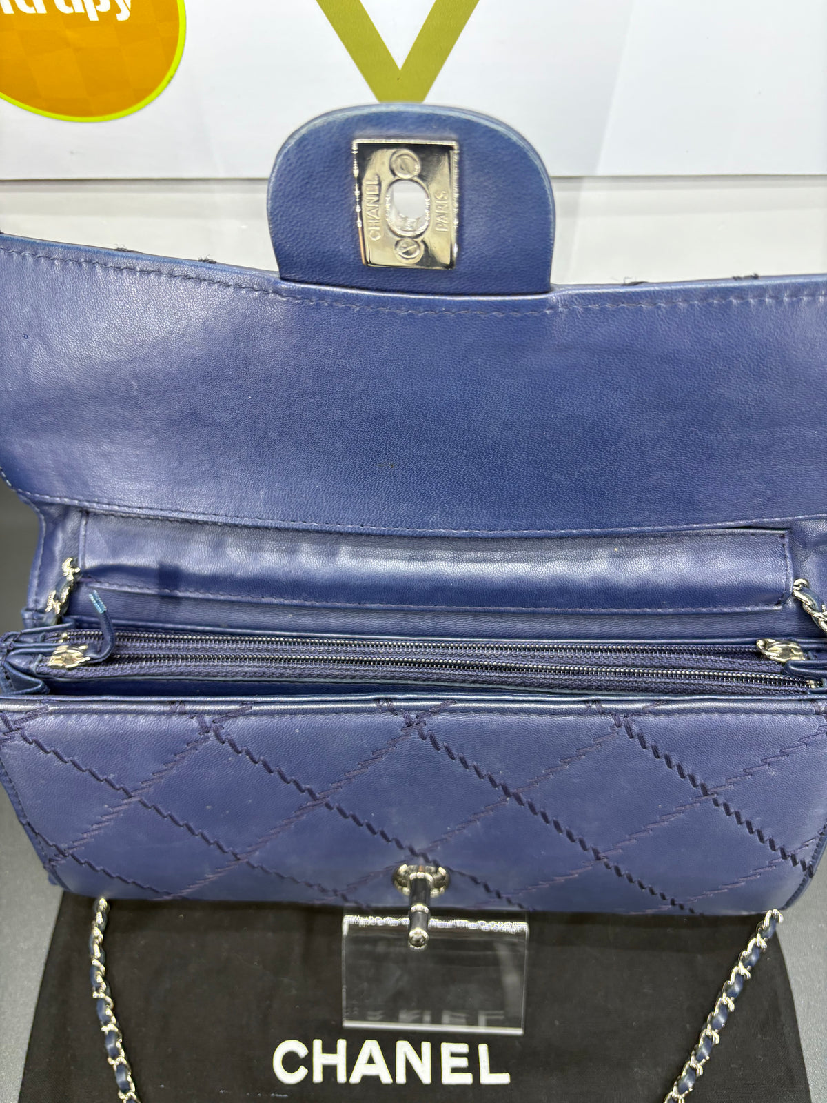 Chanel Ultimate Stitch East West Wallet on Chain (WOC