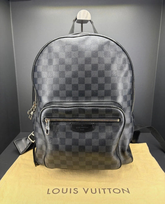 Louis Vuitton Josh Backpack Damier Graphite
