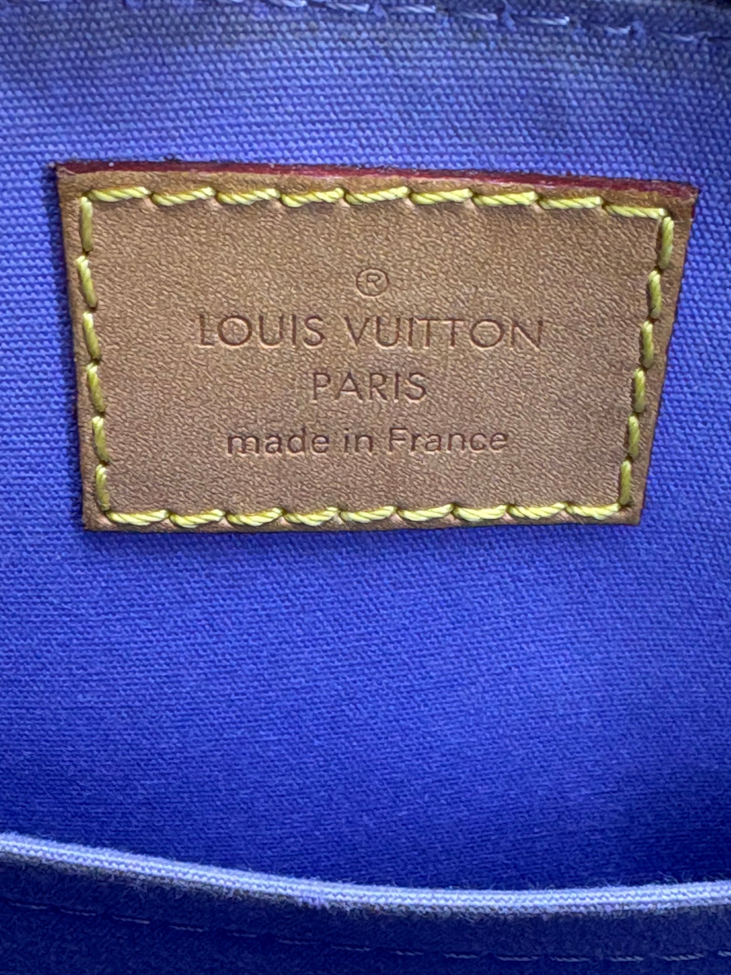 Louis Vuitton Alma BB Monogram Vernis