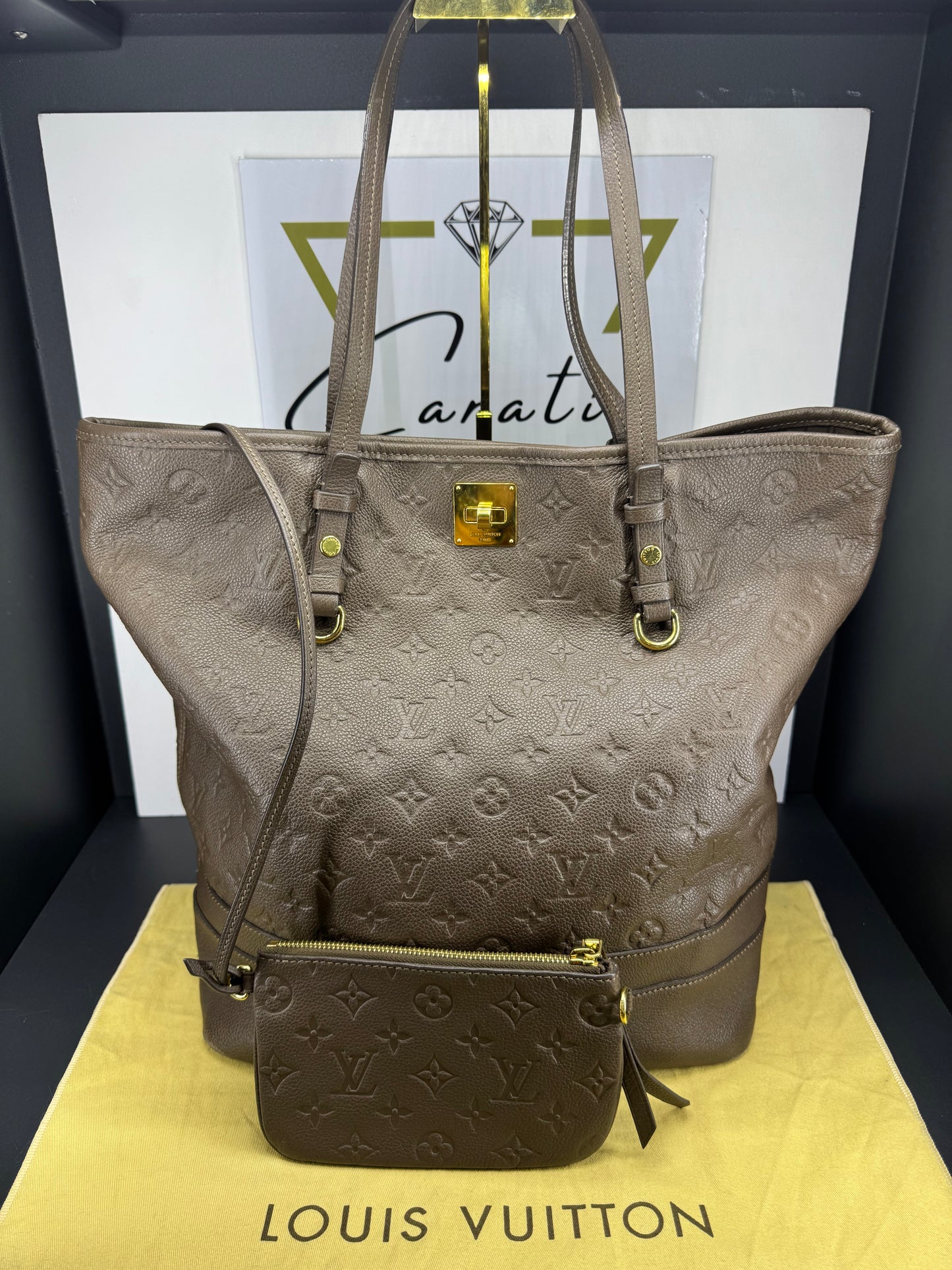 Louis Vuitton Citadine PM in pelle con Monogram