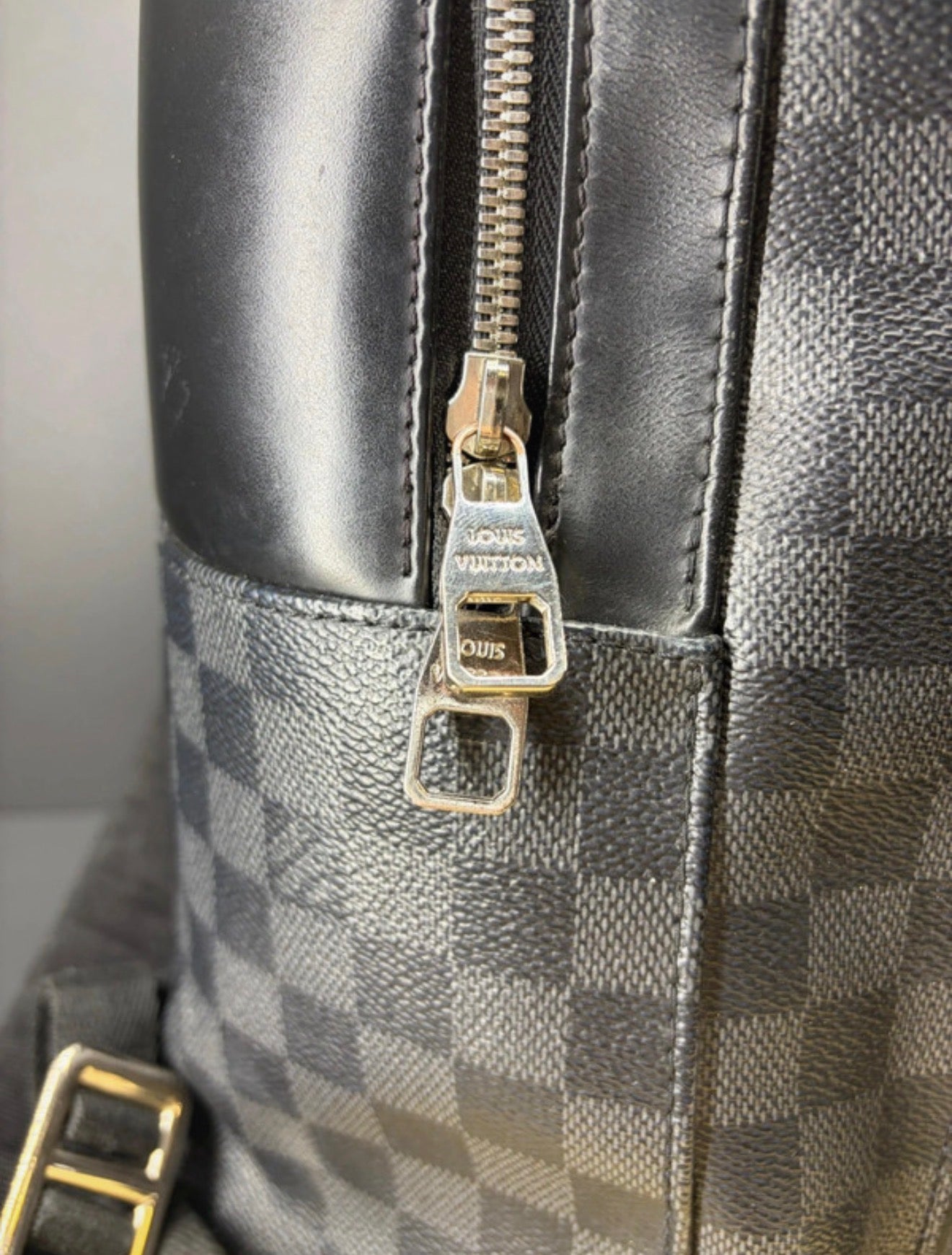 Louis Vuitton Josh Backpack Damier Graphite