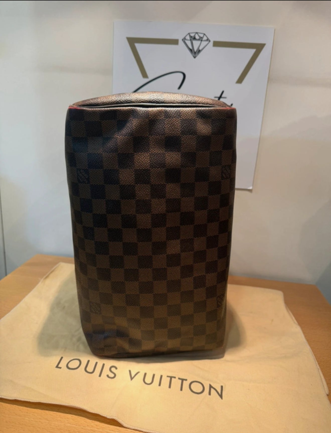 Louis Vuitton Speedy 30 Damier Ebene