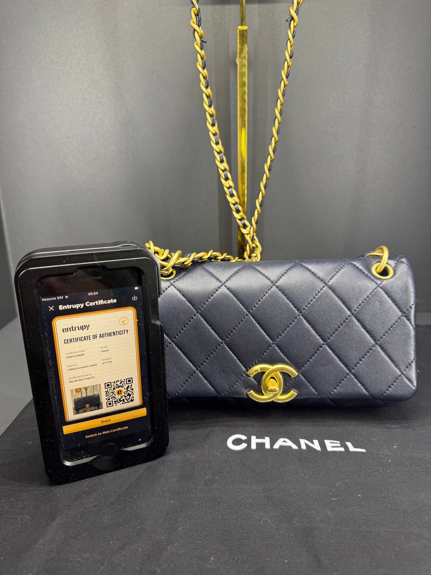 Chanel 2.55 blu