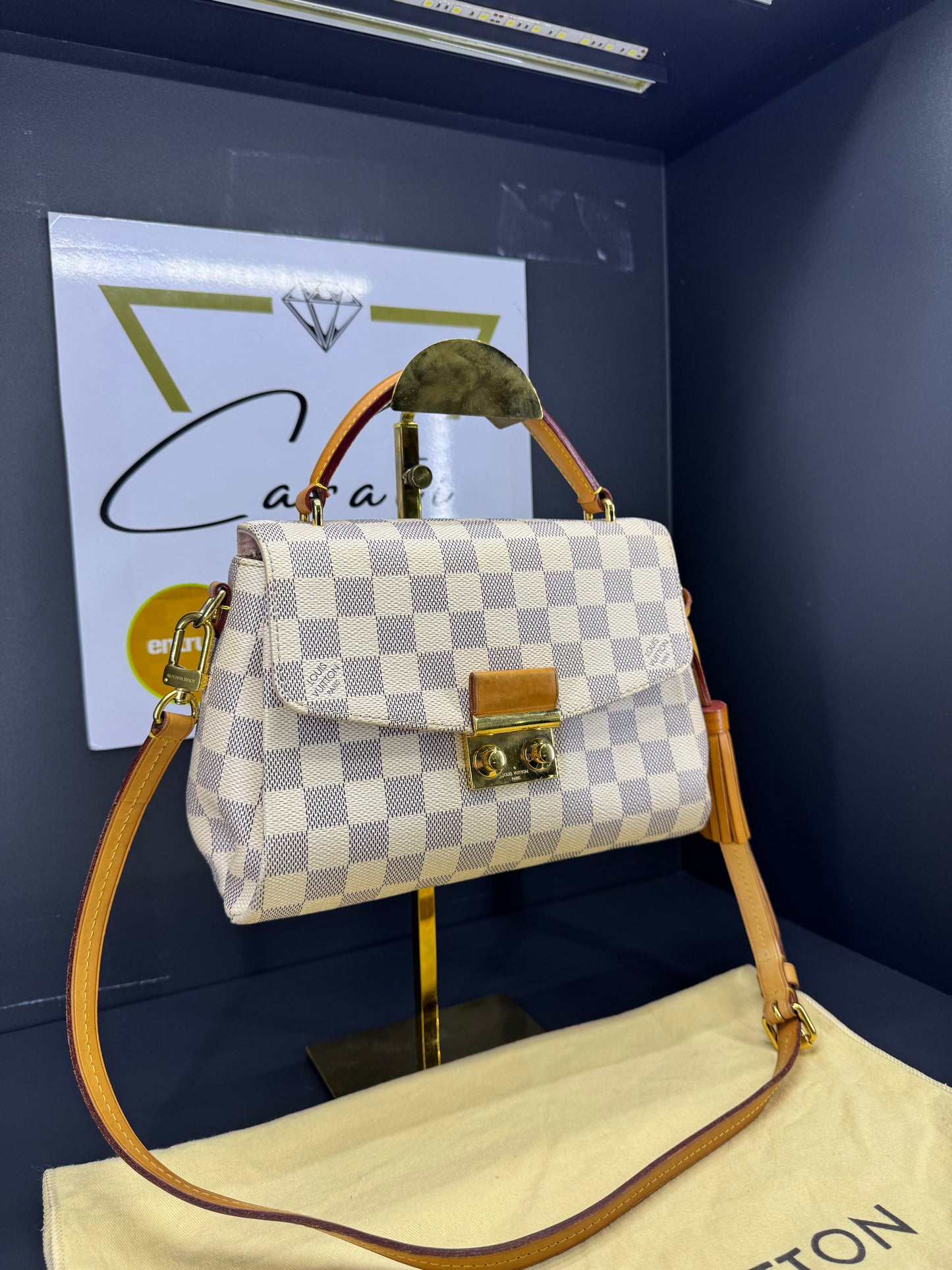 Louis Vuitton croisette damier azur