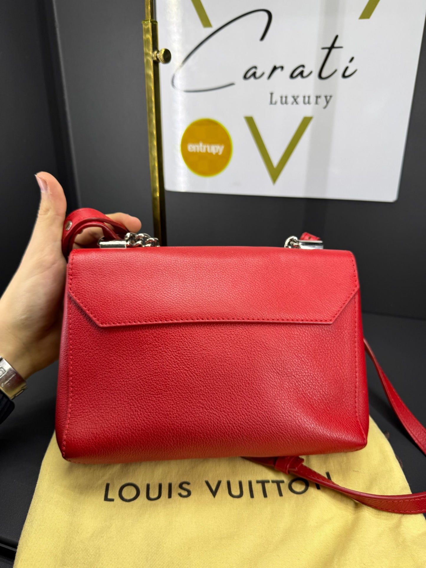 Borsa a spalla Louis Vuitton Lockme II