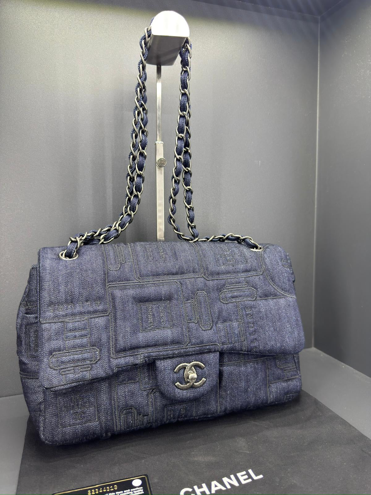 Chanel Classic Flap Denim "Perfume Bottle