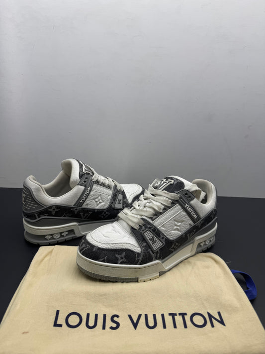 Louis Vuitton trainer grigie numero 37
