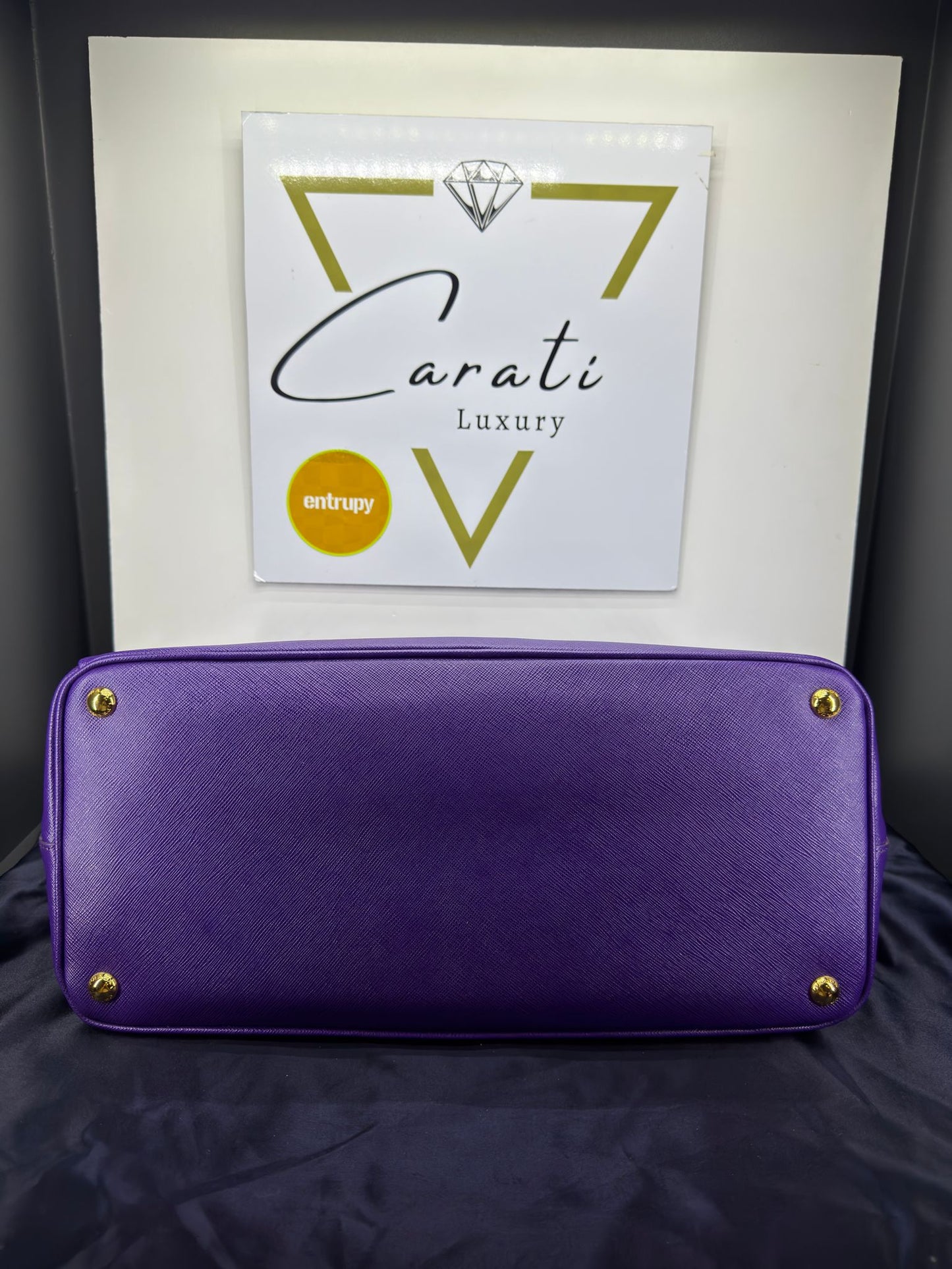 Prada Galleria in pelle Saffiano viola