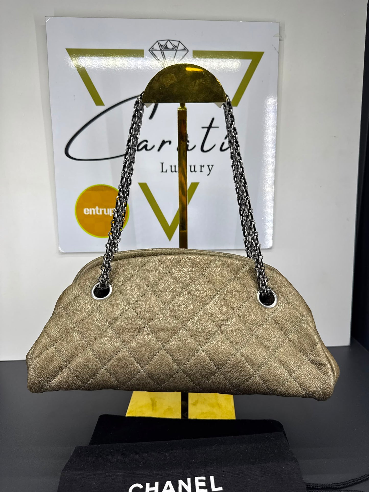 Chanel Just Mademoiselle Bowler Bag