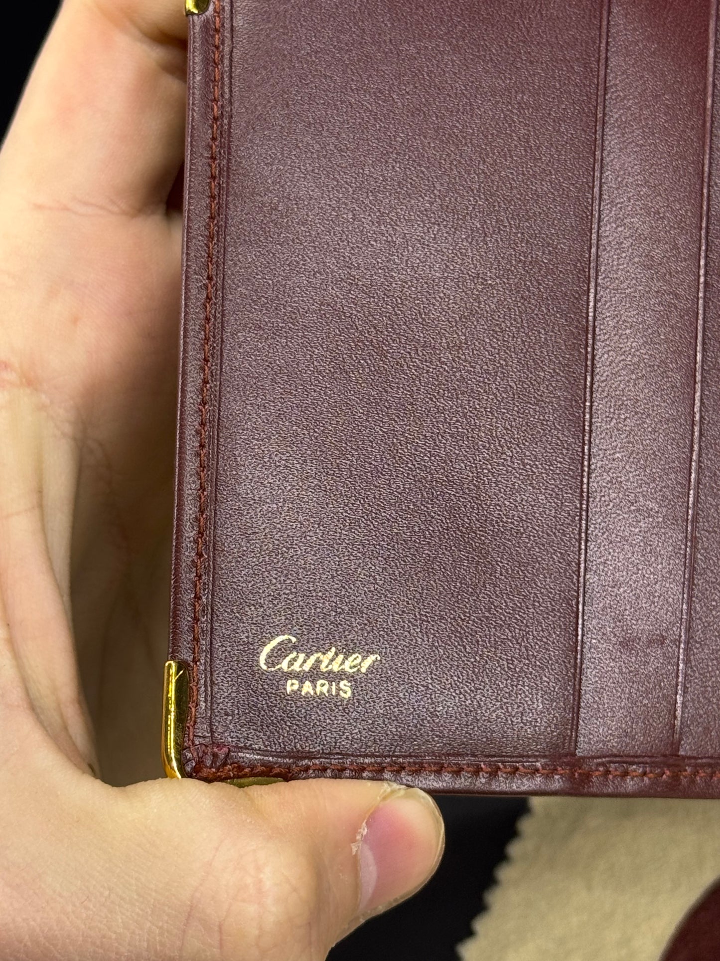 Cartier portafoglio Must
