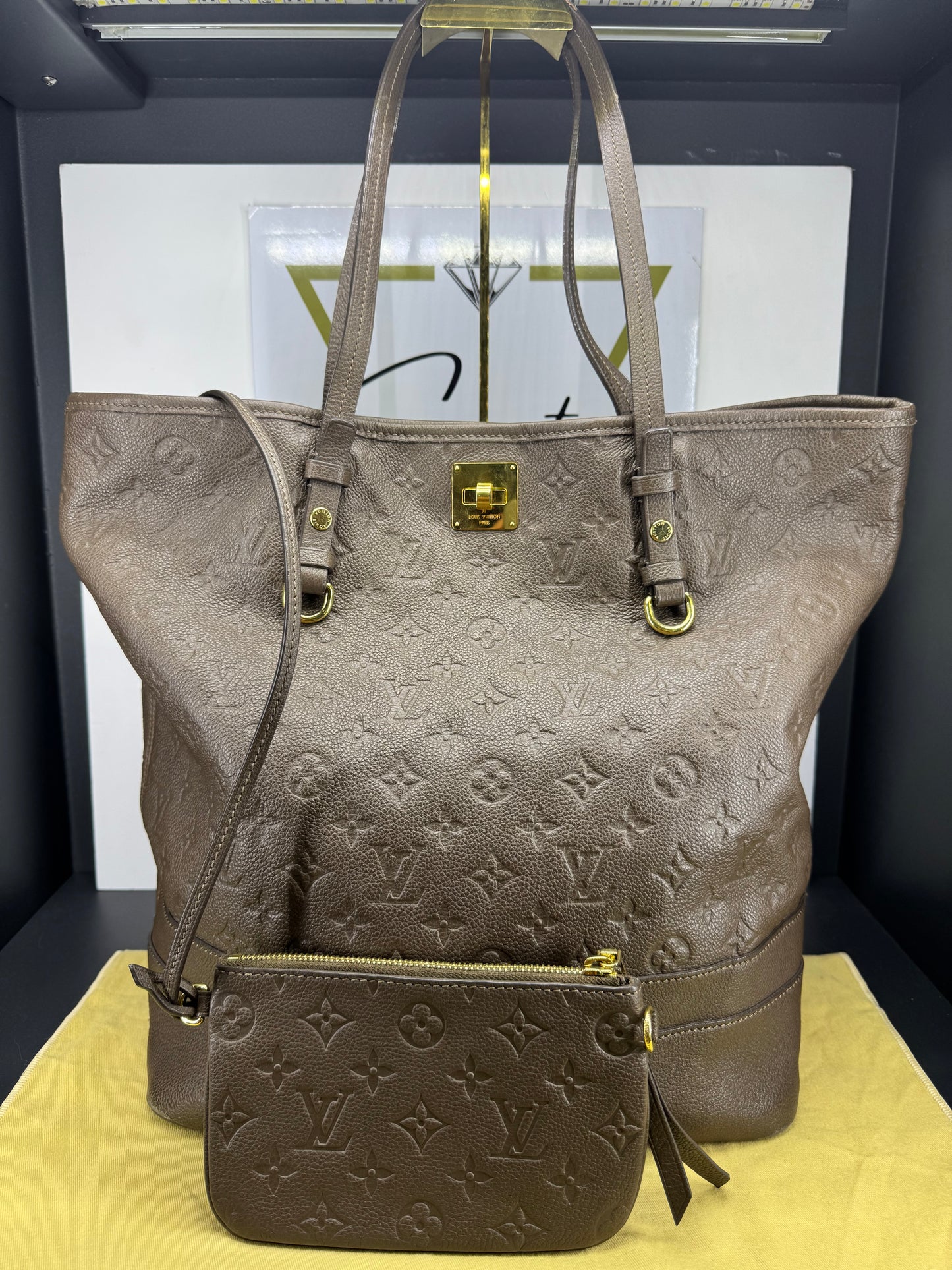 Louis Vuitton Citadine PM in pelle con Monogram