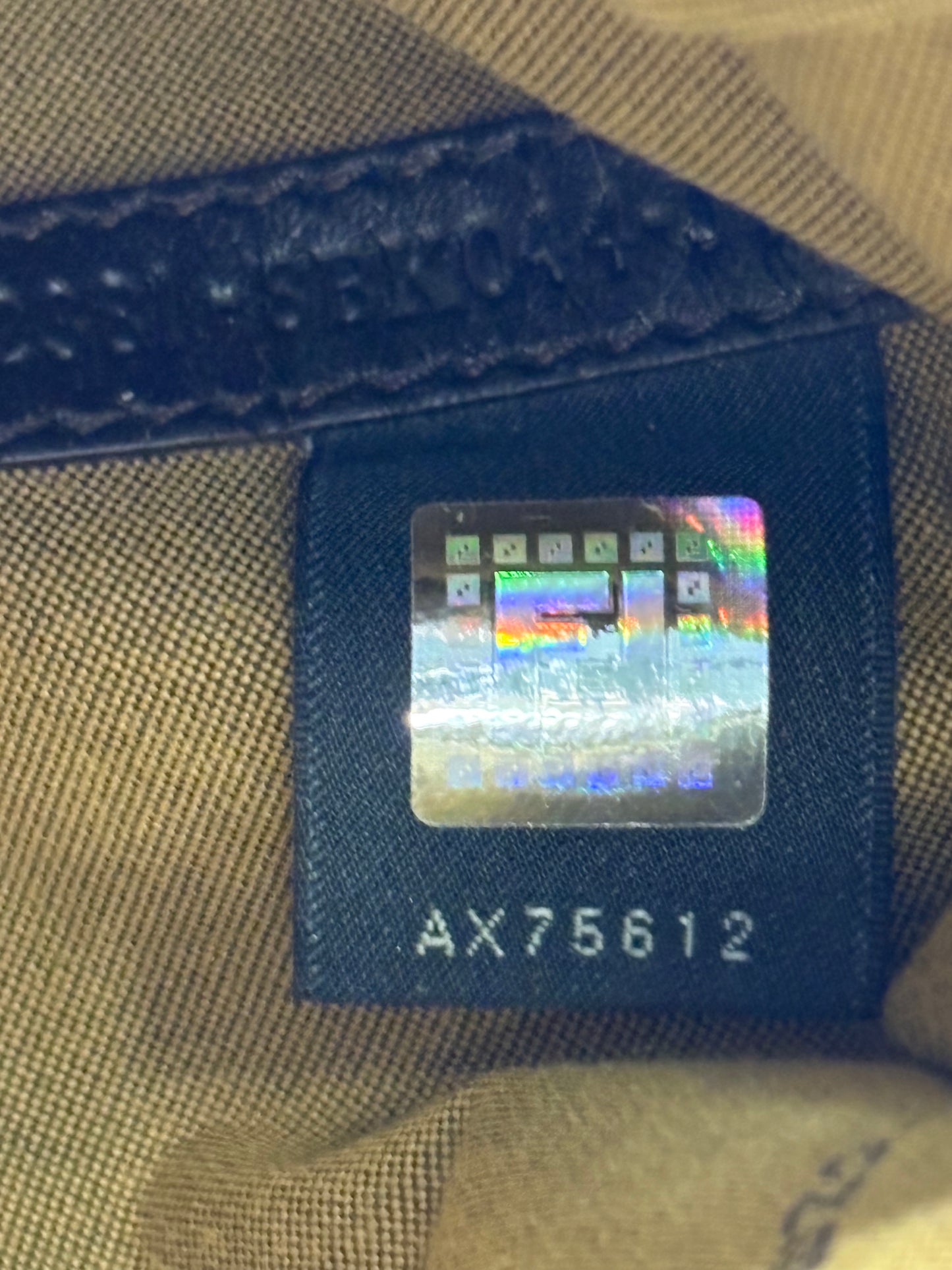 Fendi Zucca Mini Chef Bag