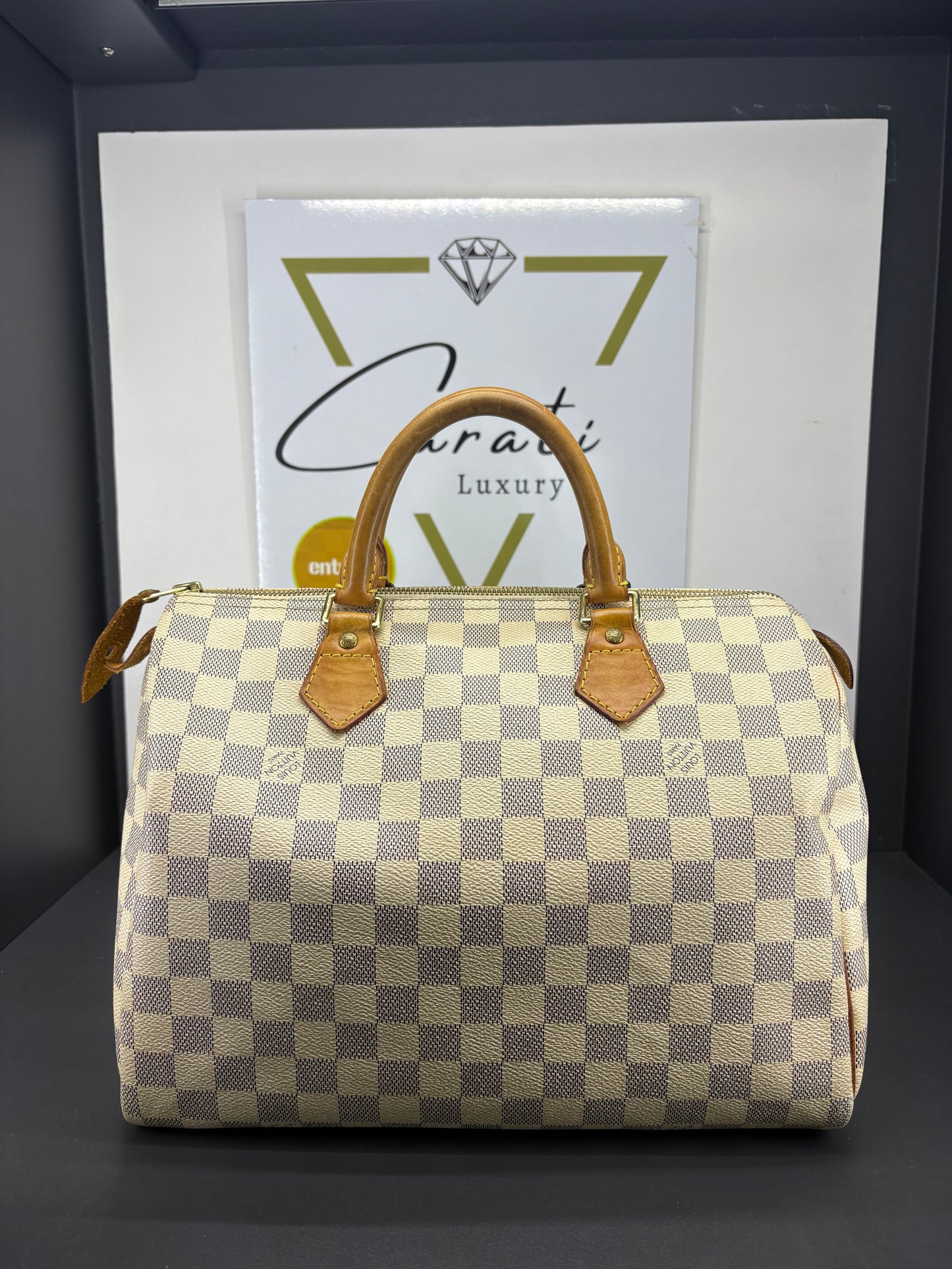 Louis Vuitton Speedy 30 Damier Azur