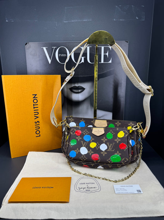 Louis Vuitton multipochette X Yayoi kusama