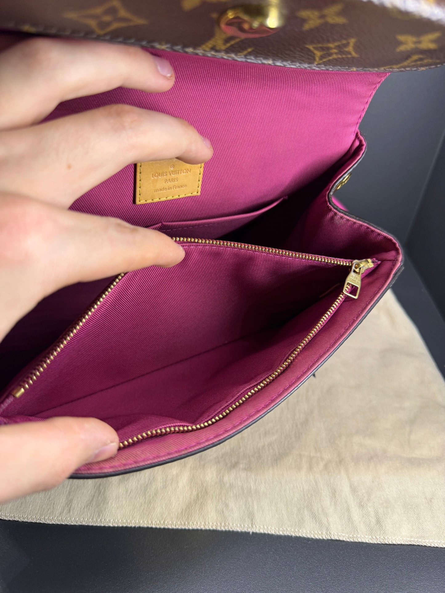 Louis Vuitton cluny BB Monogram