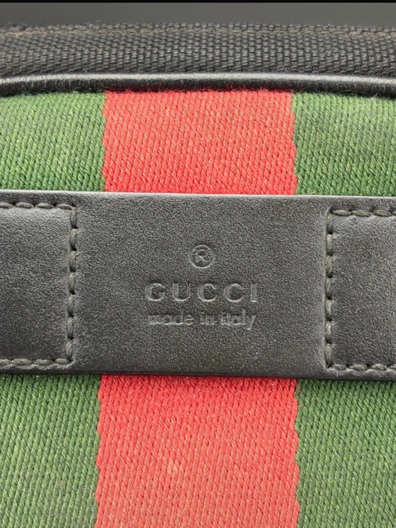 Gucci Techno Canvas Web Belt Bag