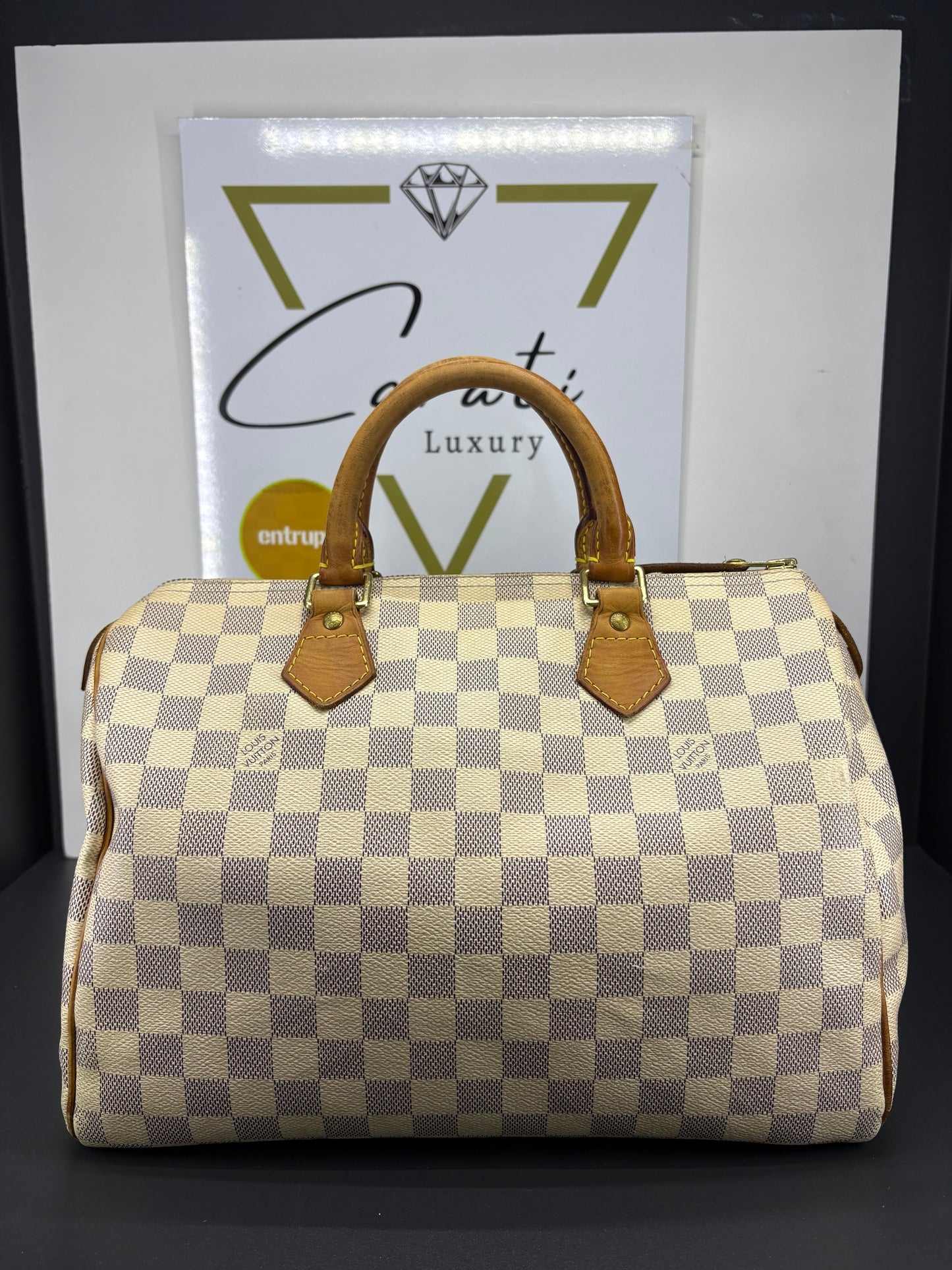 Louis Vuitton Speedy 30 Damier azur