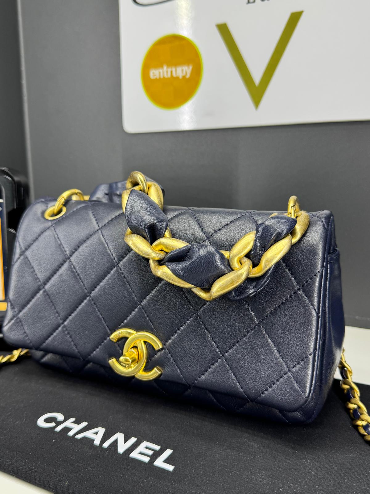 Chanel 2.55 un flap 2021 hardware oro anticato