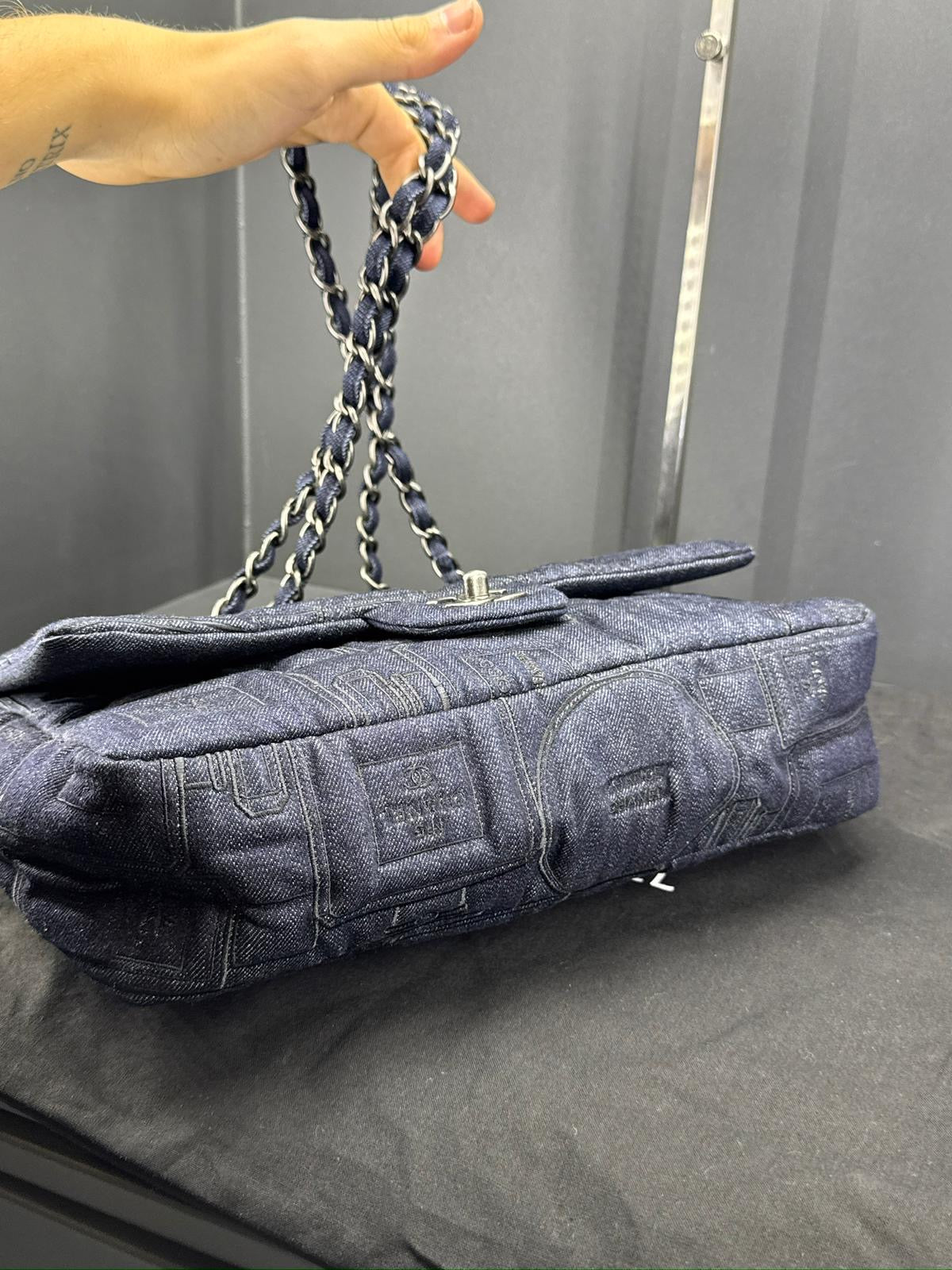 Chanel Classic Flap Denim "Perfume Bottle