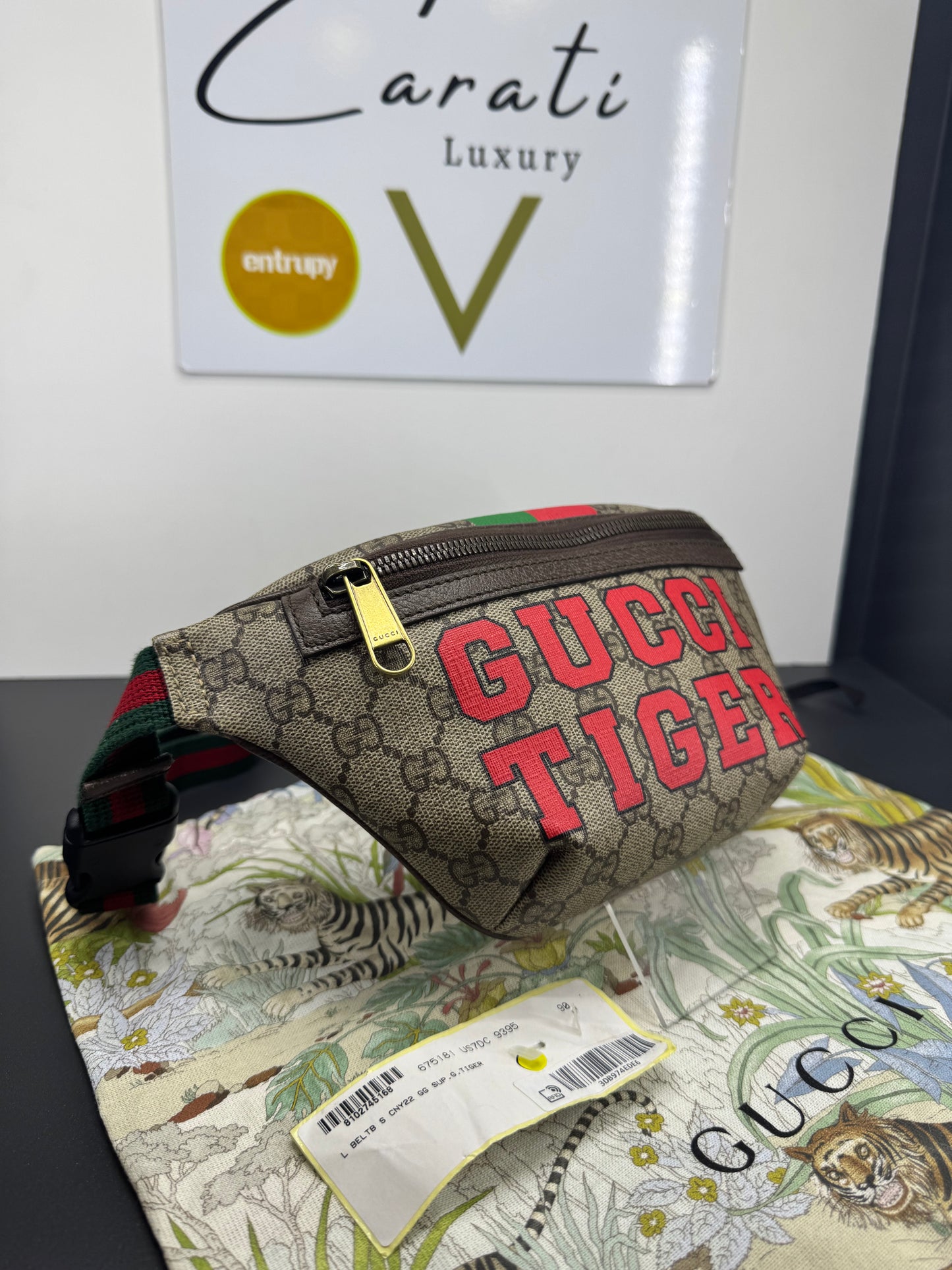 Gucci marsupio Tiger