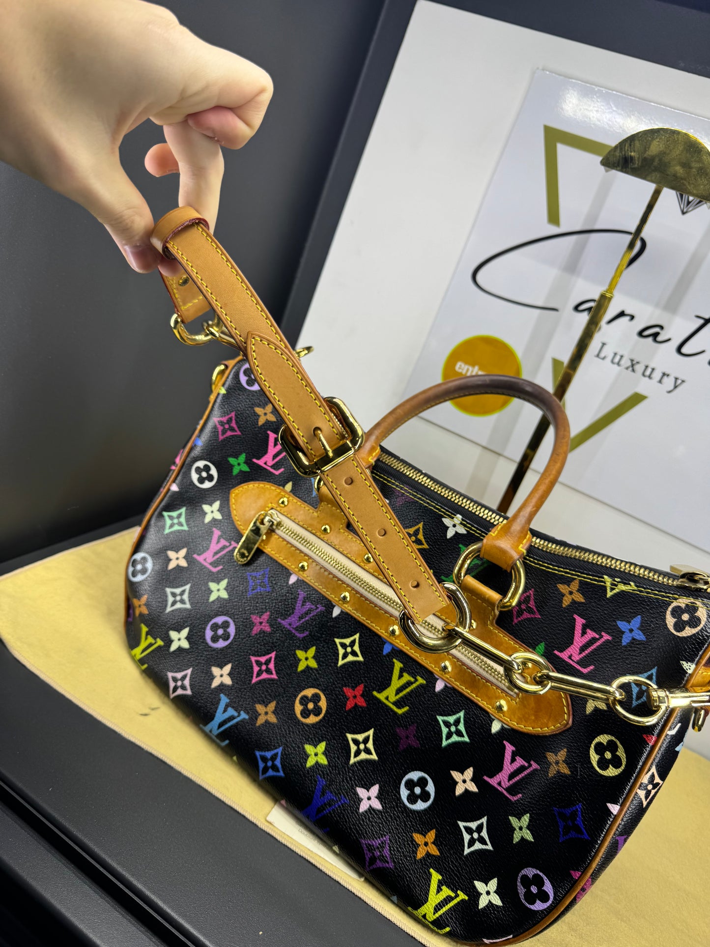 Louis Vuitton Rita X Takashi Murakami Monogram multicolore