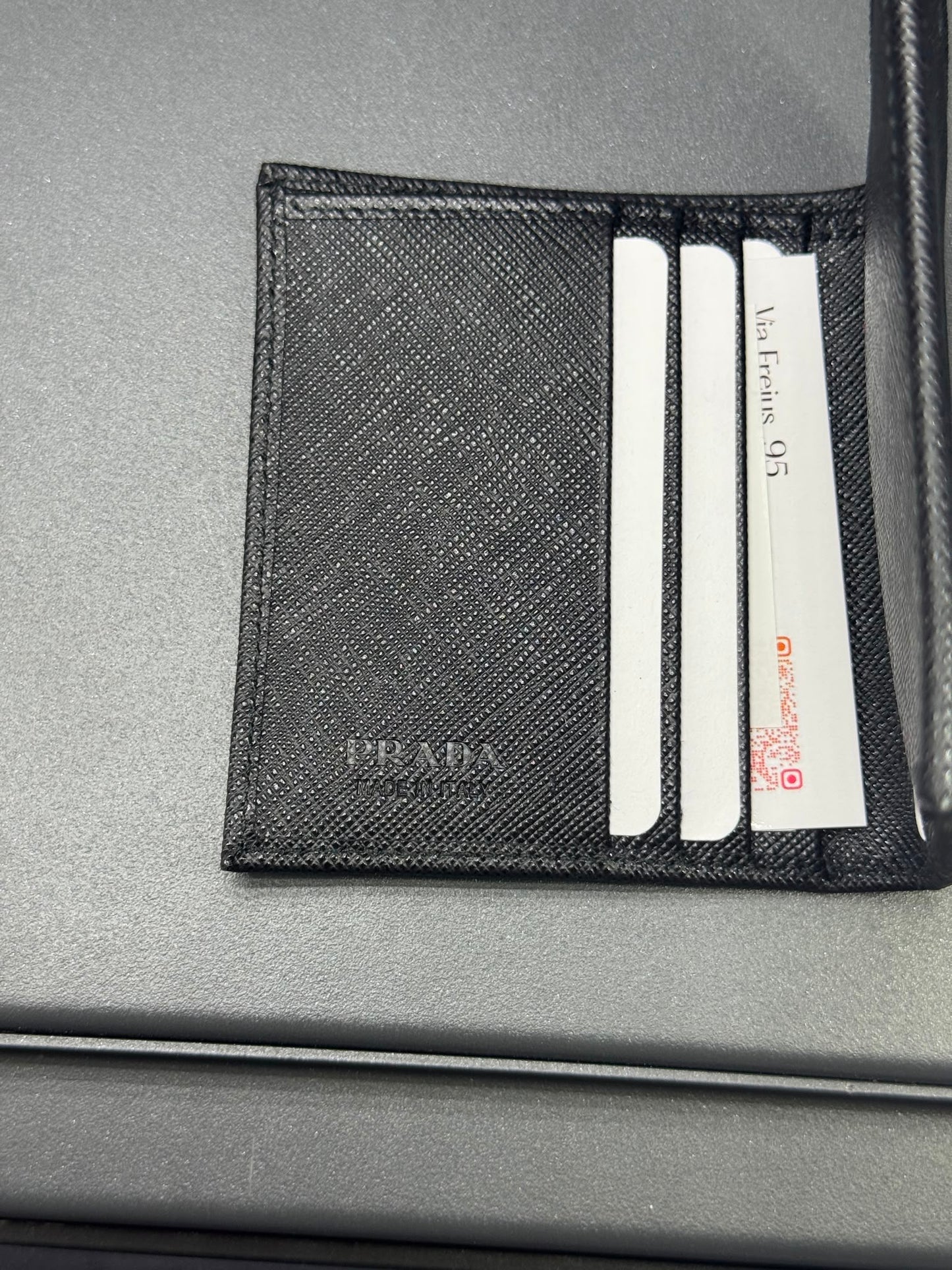 Prada portafoglio Saffiano