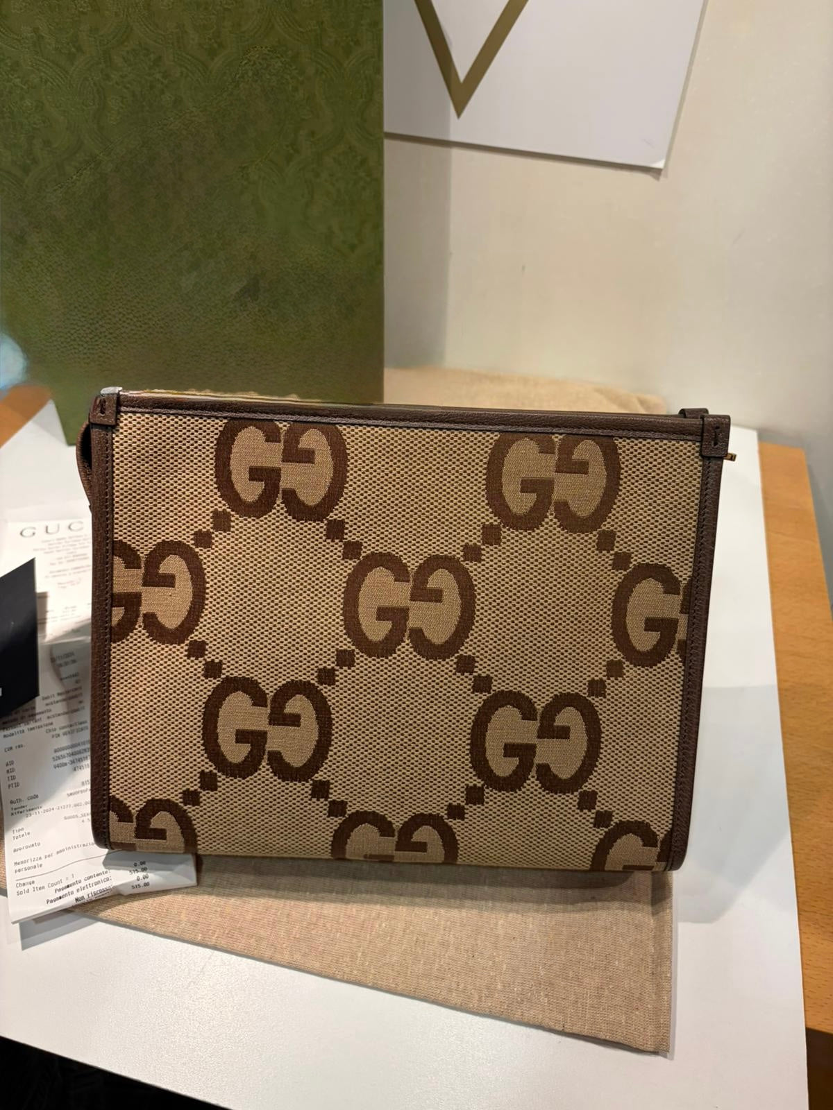 Gucci Pochette Jumbo GG