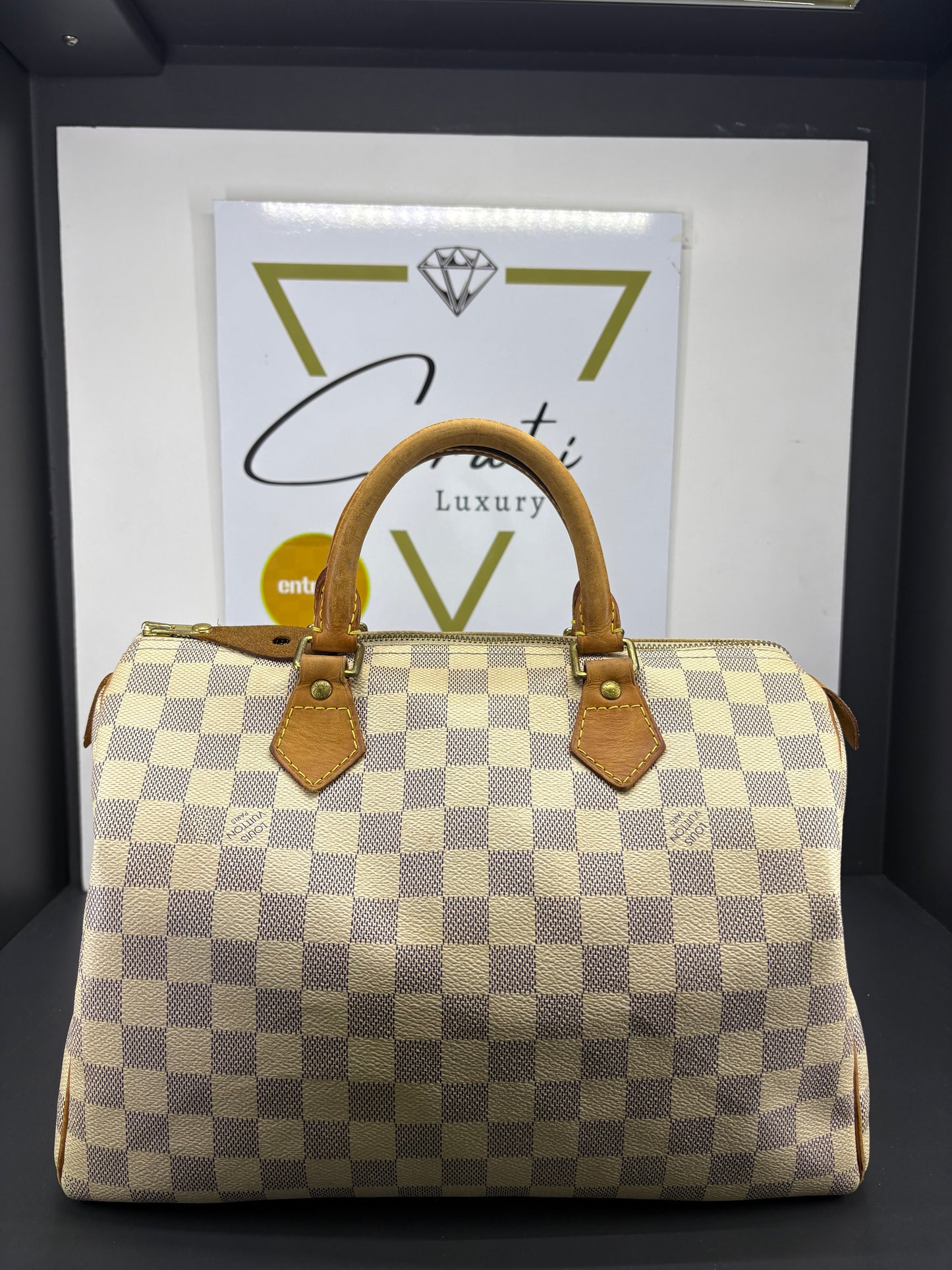 Louis Vuitton Speedy 30 Damier azur