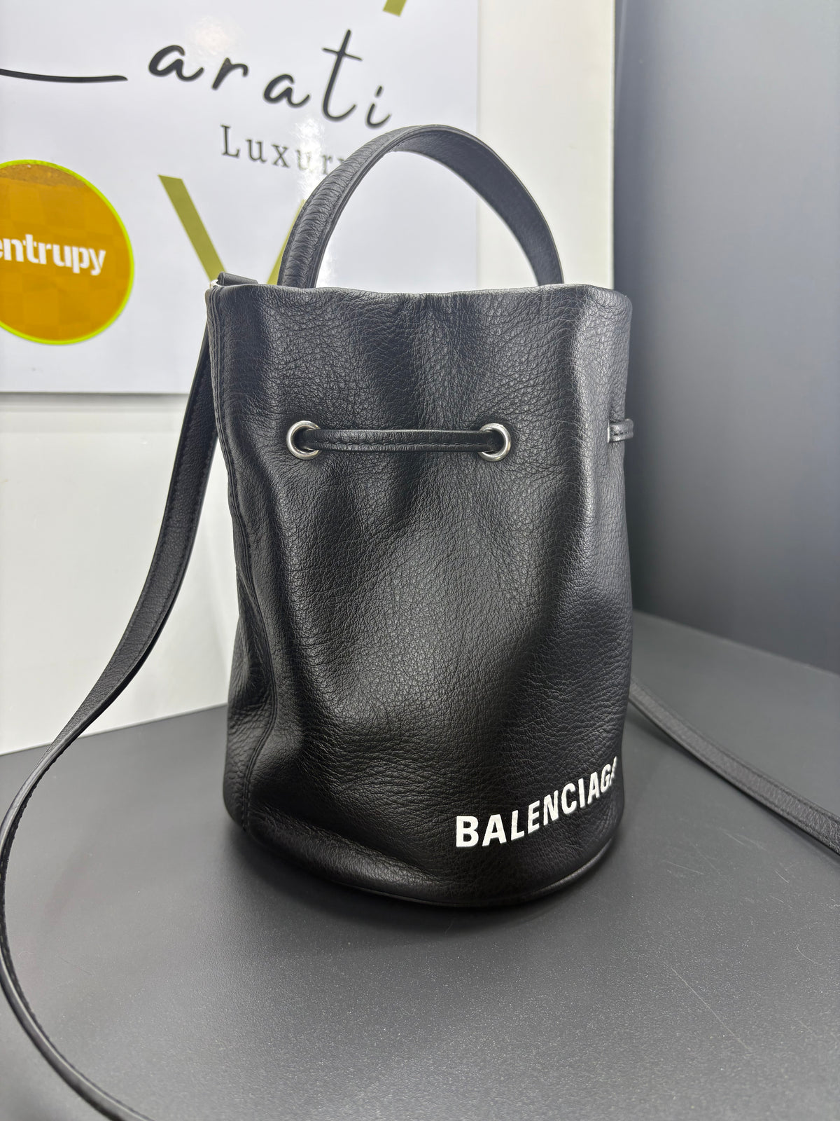 Balenciaga Everyday XS Drawstring Bucket Bag