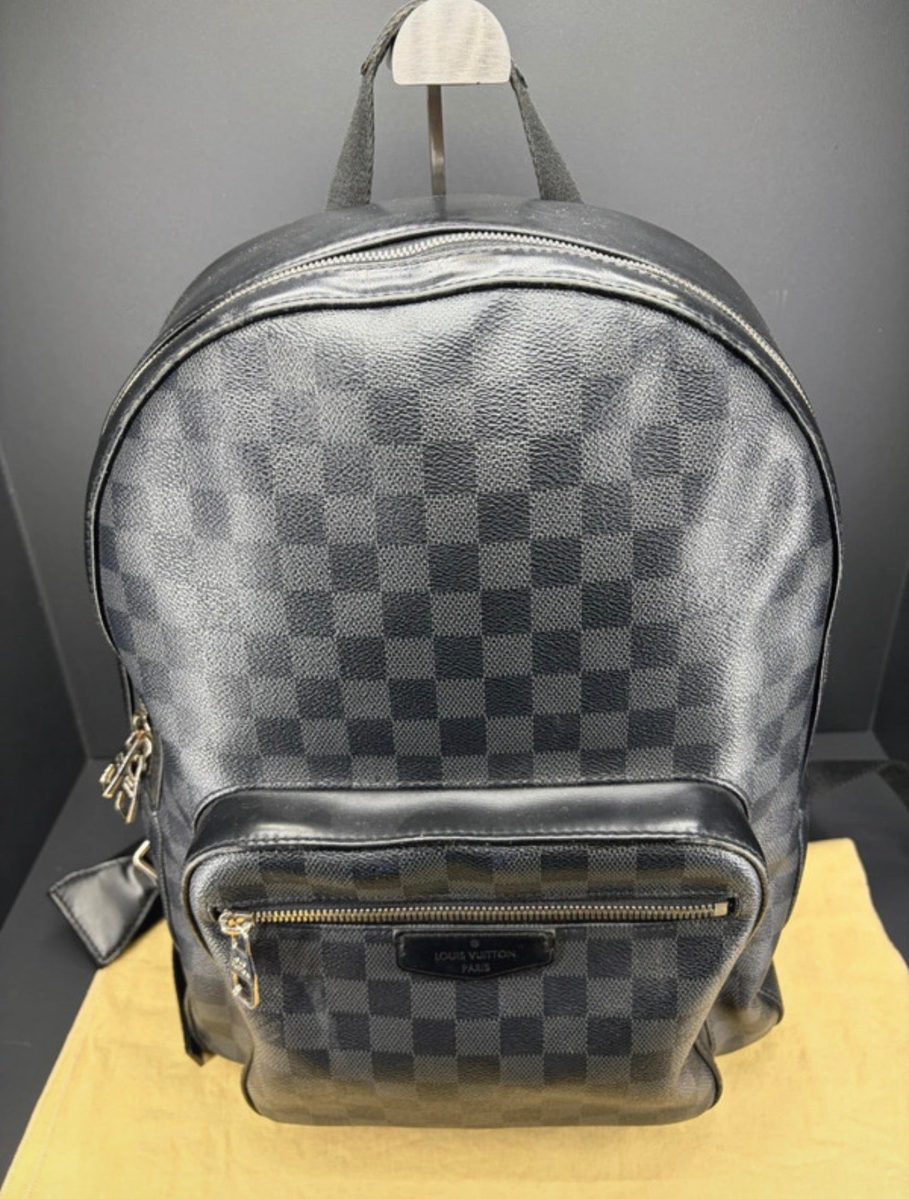 Louis Vuitton Josh Backpack Damier Graphite