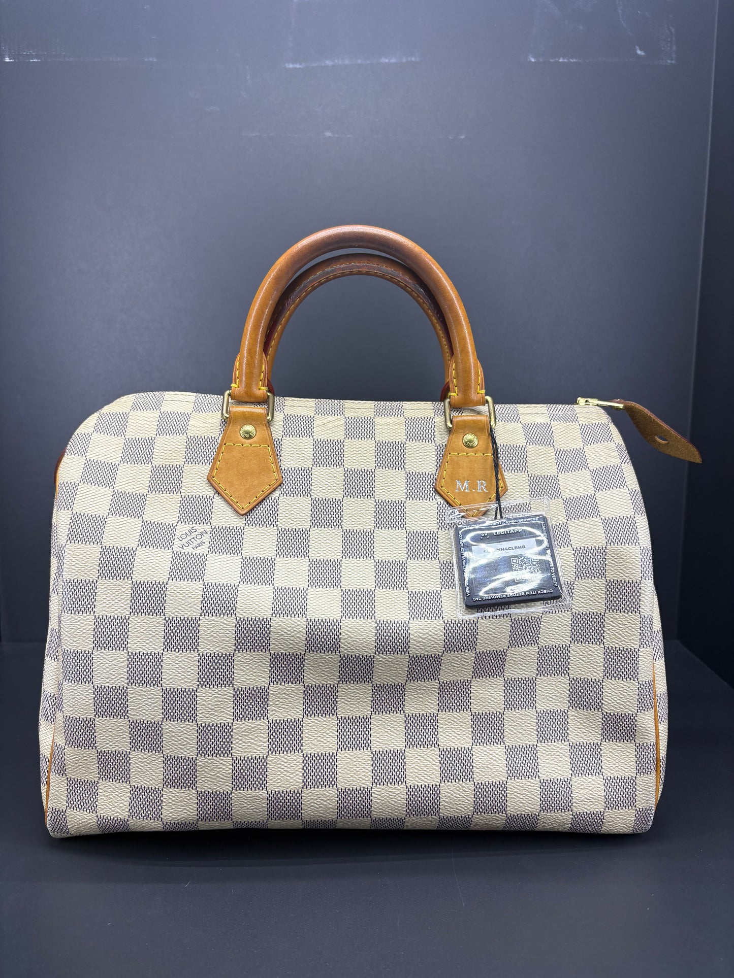 Louis Vuitton Speedy 30 Damier Azur