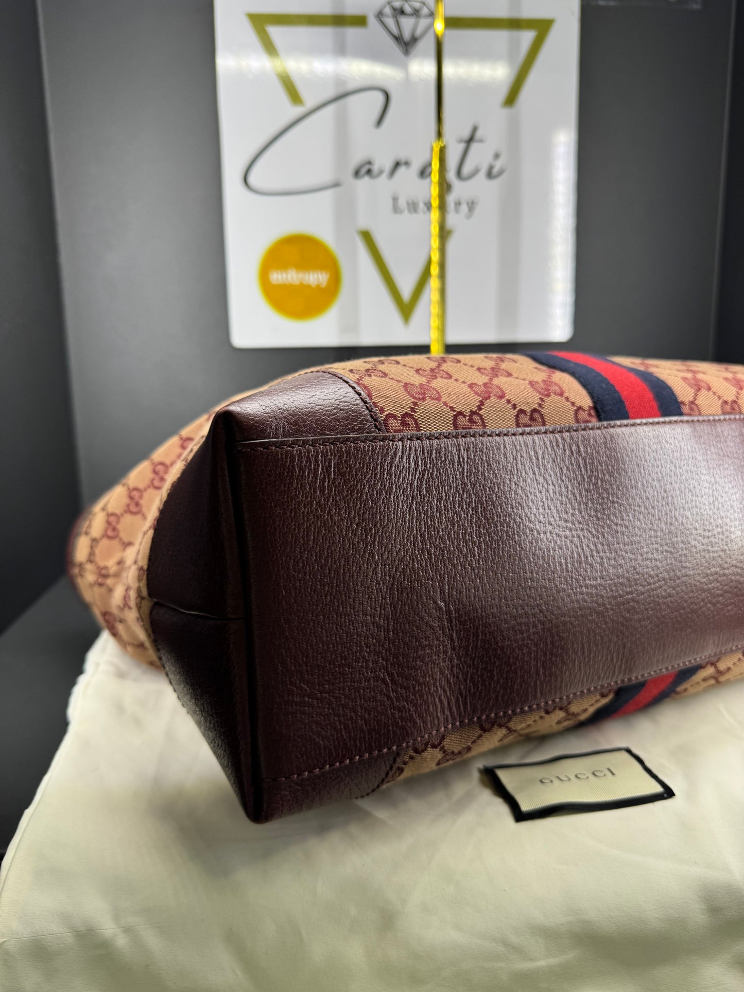 Gucci shopping ophidia gg supreme Borgogna