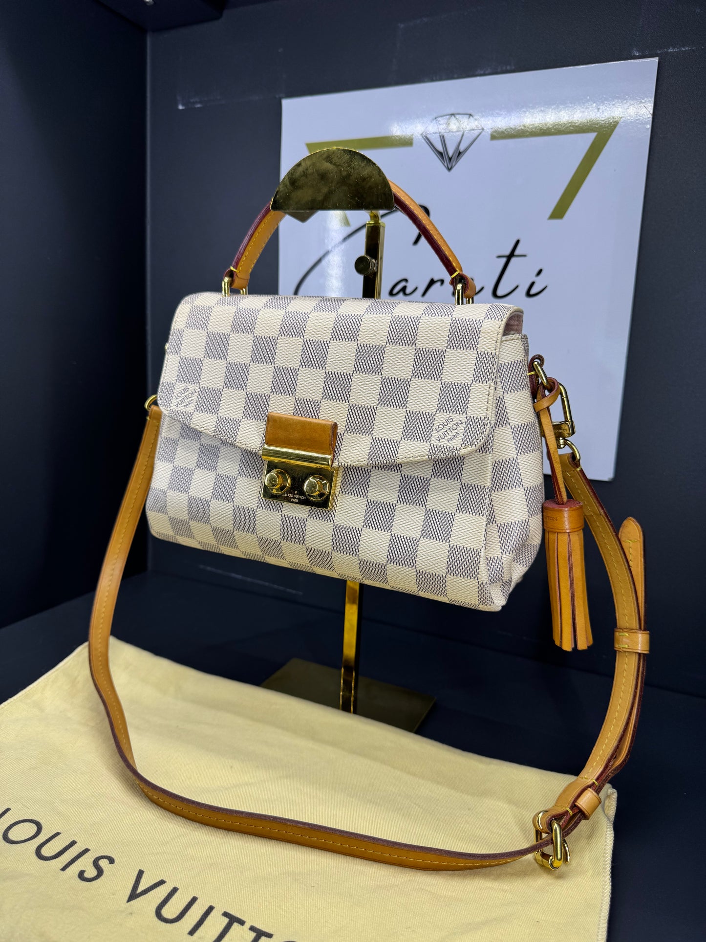 Louis Vuitton croisette damier azur