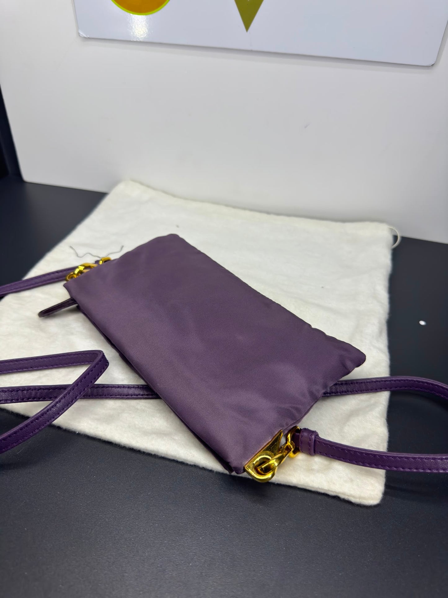 Prada pochette raso