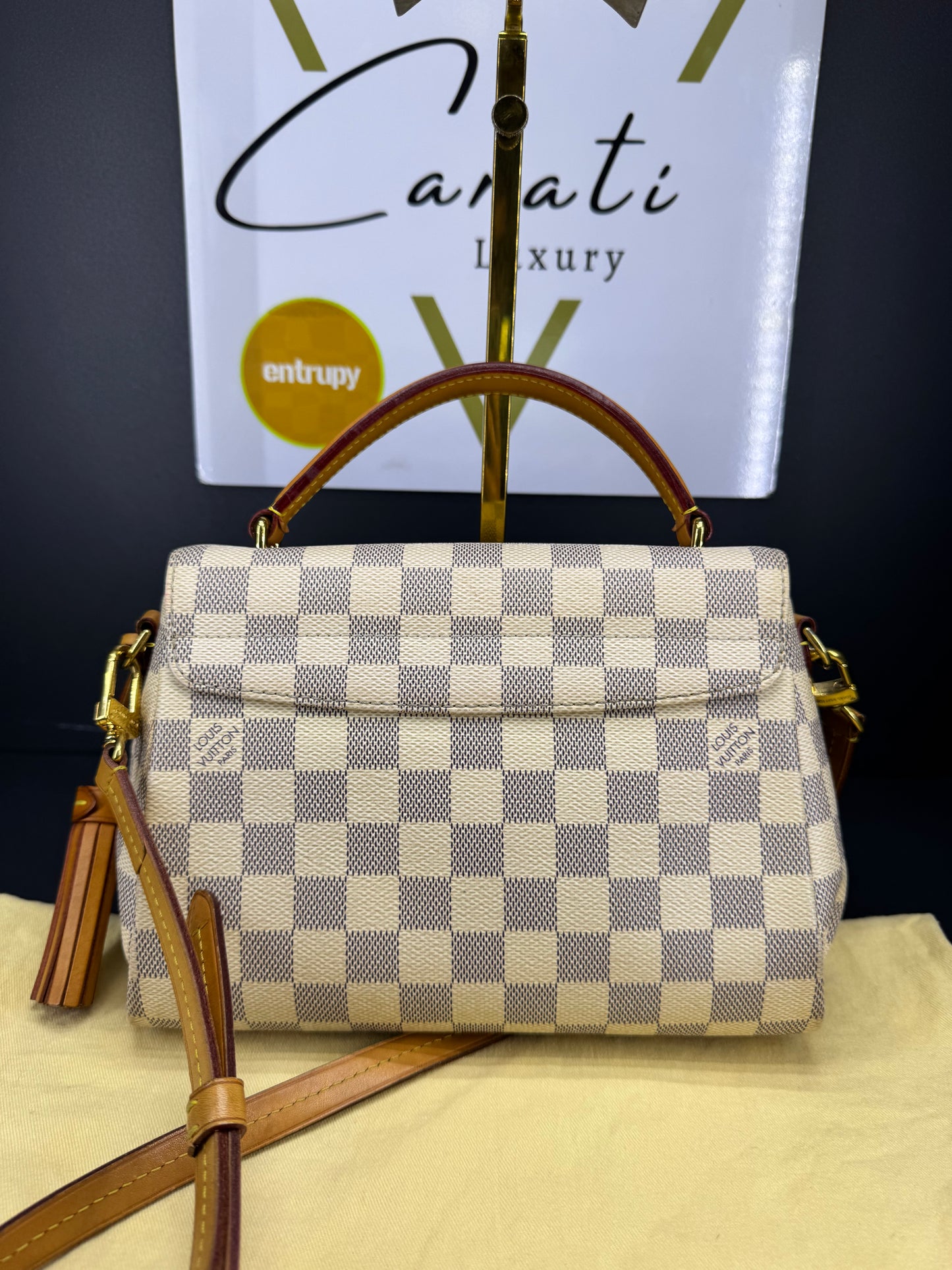 Louis Vuitton croisette damier azur