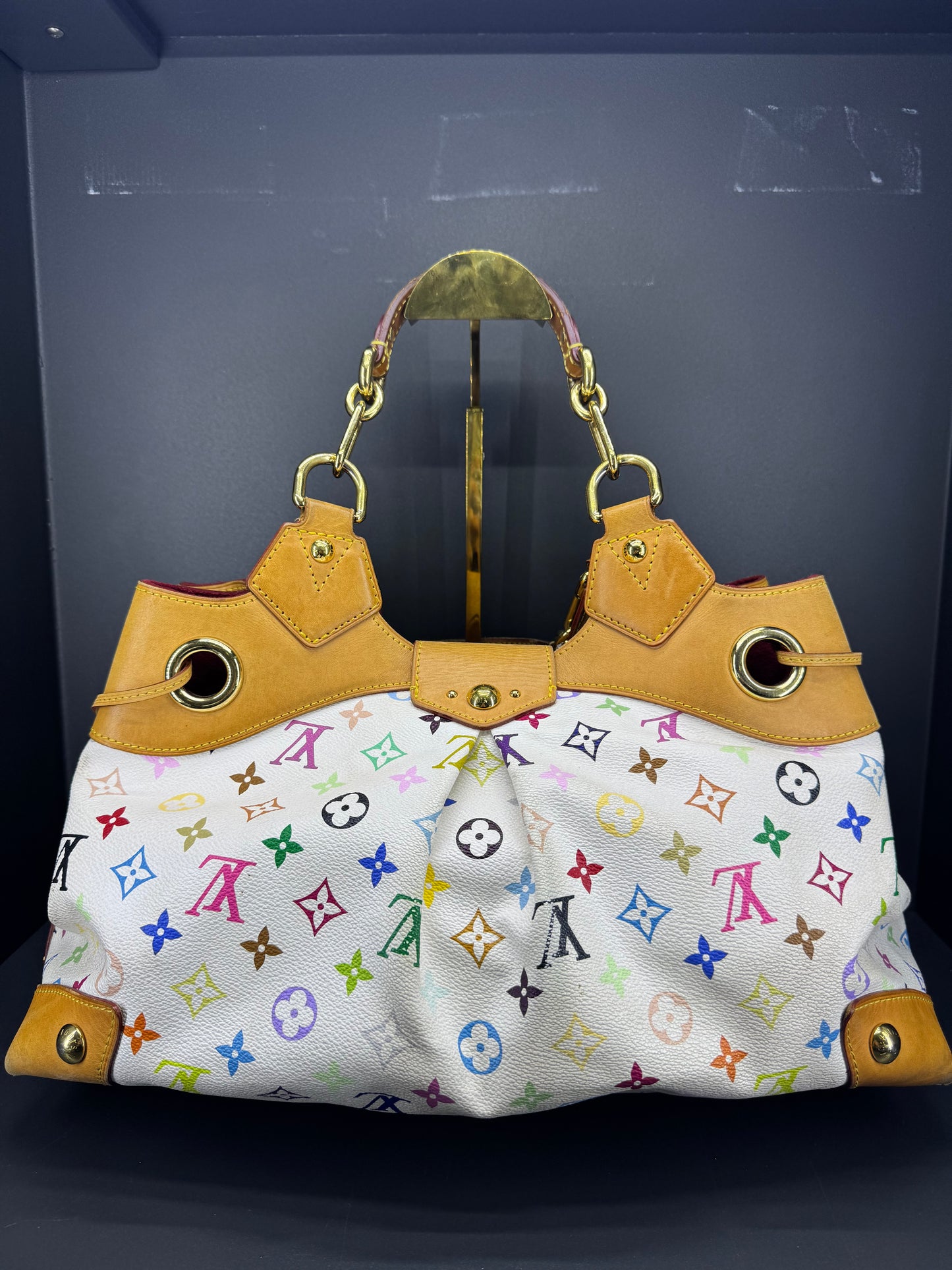 Louis Vuitton urusula Takashi Murakami white
