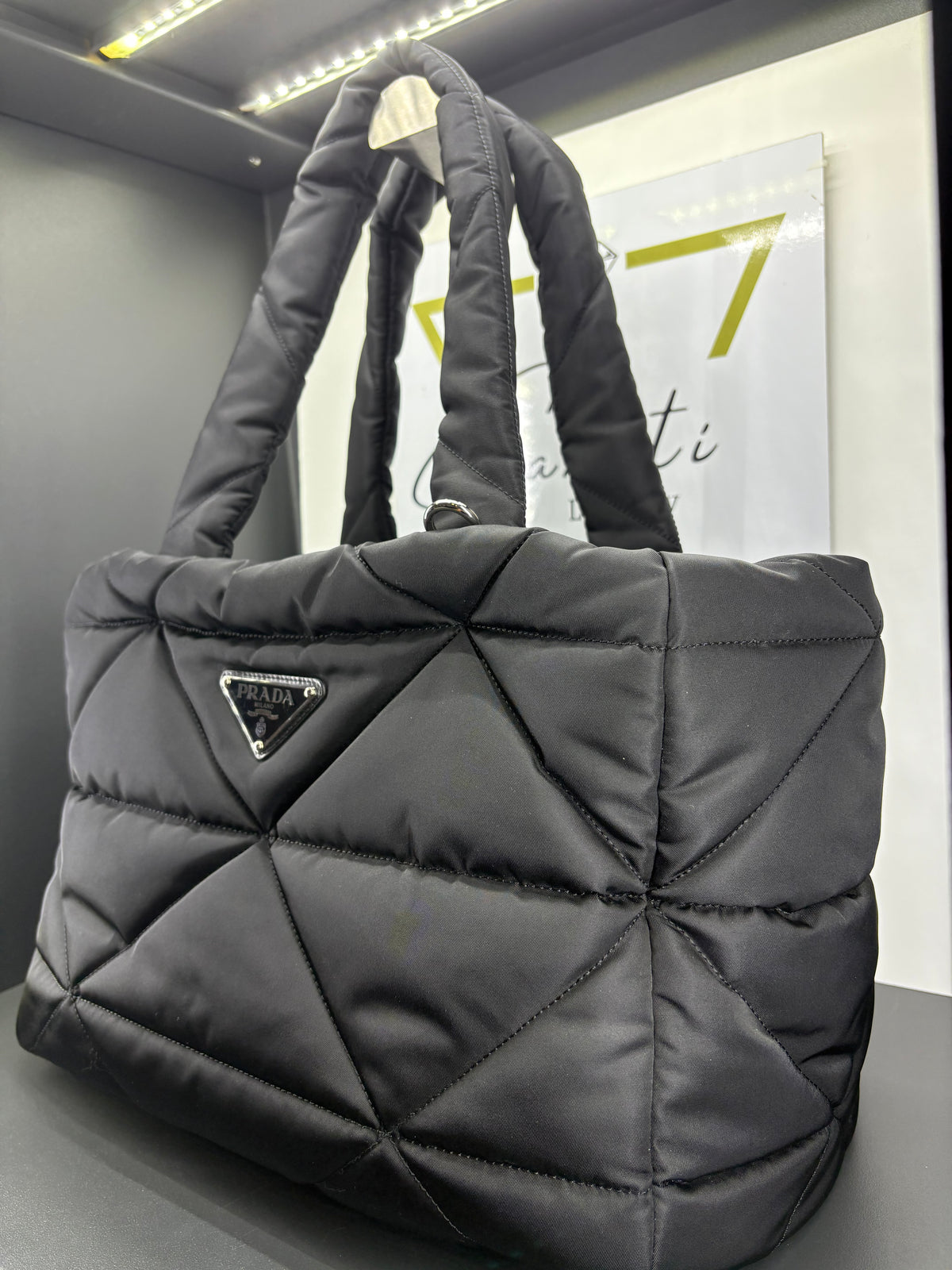 Prada shopping in Re-Nylon