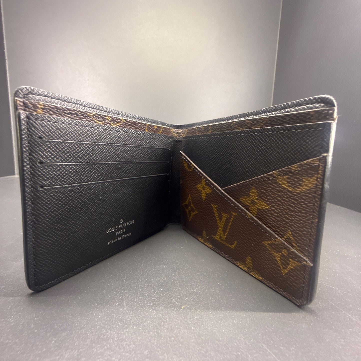 Louis Vuitton portafoglio Macassar