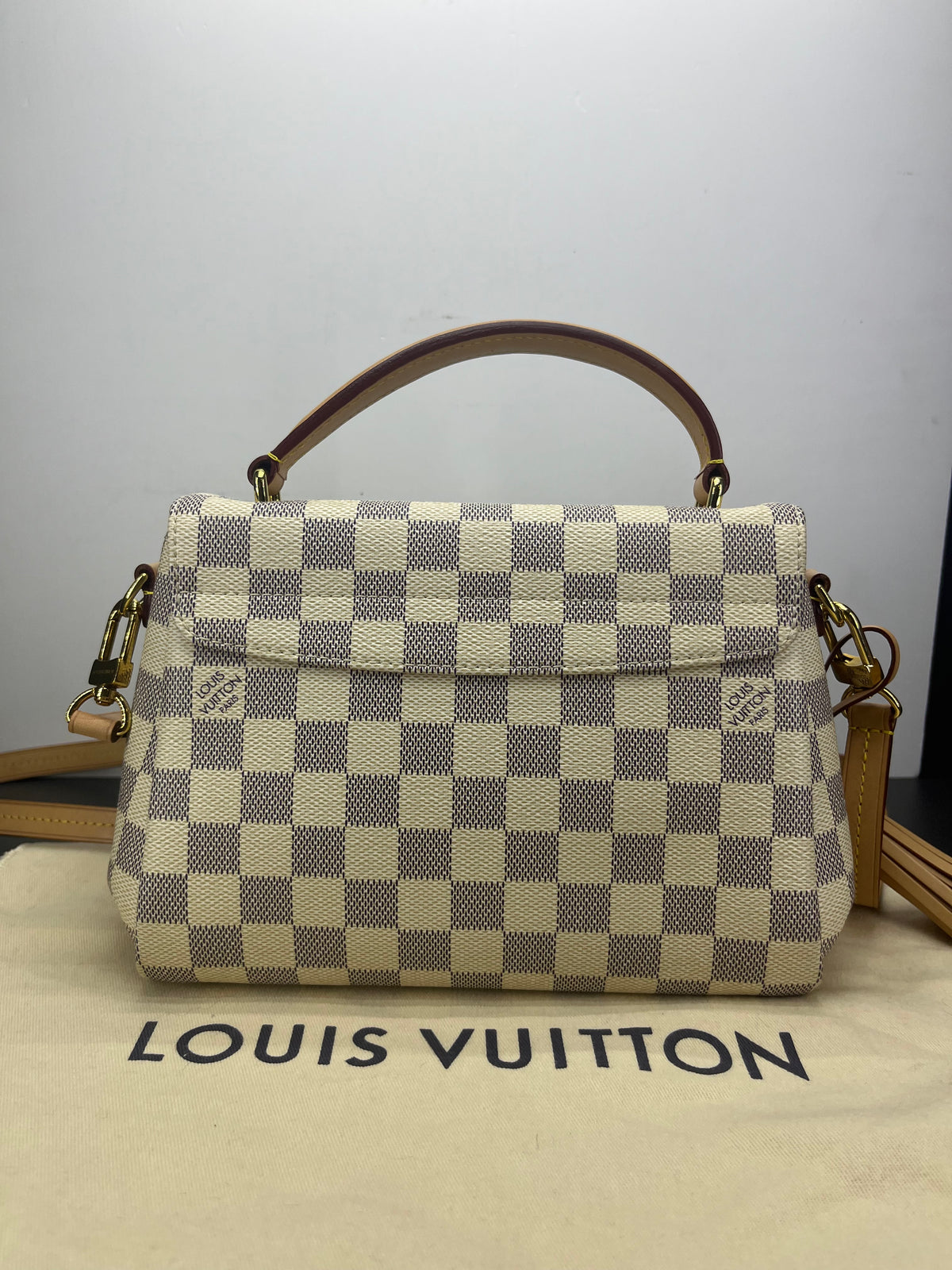 Louis Vuitton Croisette in tela Damier Azur