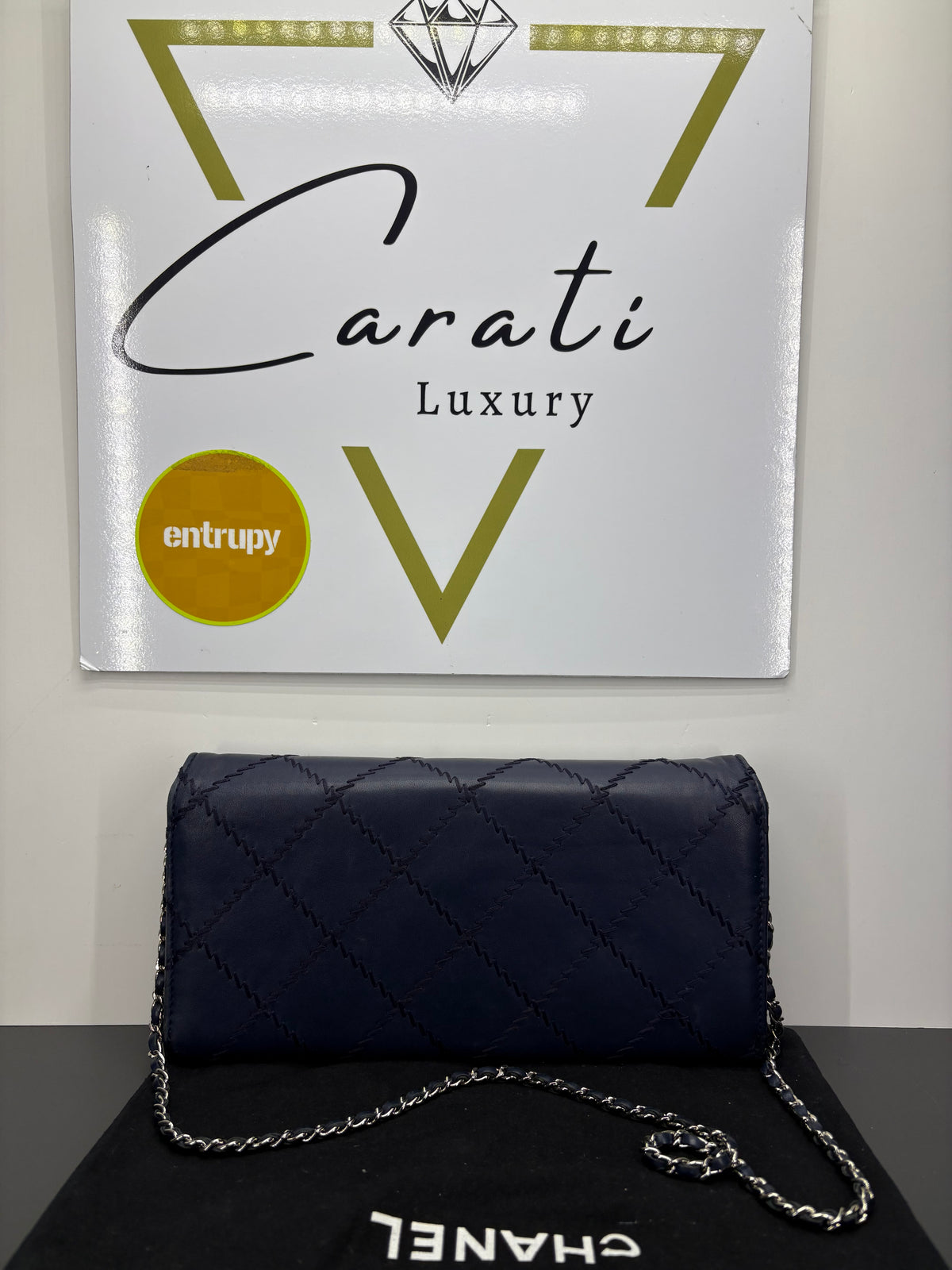 Chanel Ultimate Stitch East West Wallet on Chain (WOC