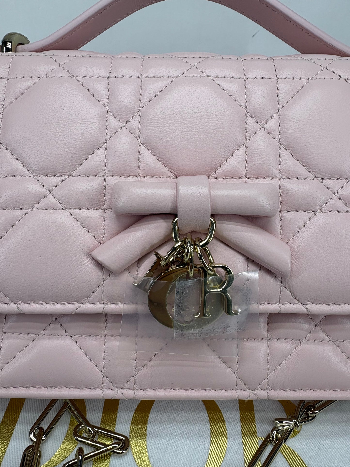 My Dior in pelle di agnello rosa Soupir