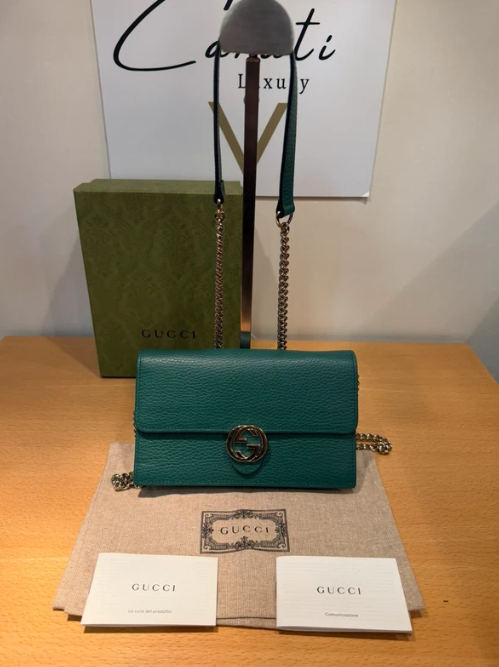 Tracolla Interlocking G di Gucci