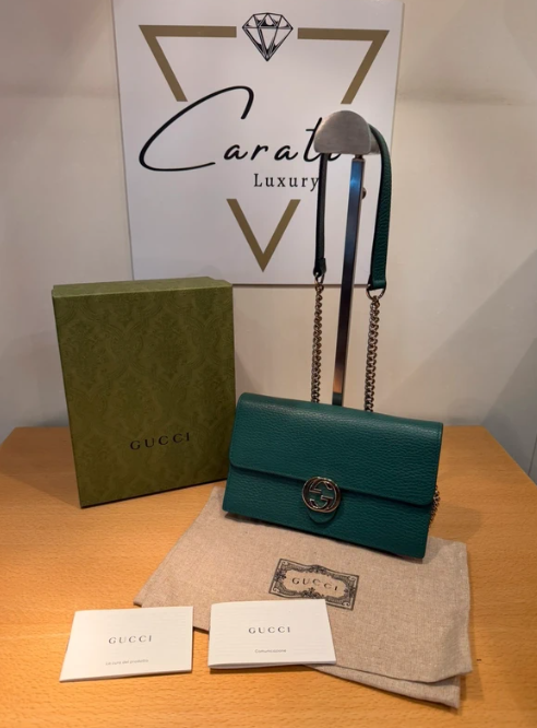 Tracolla Interlocking G di Gucci