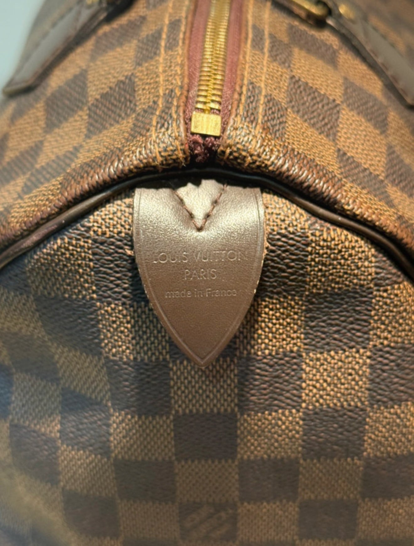 Louis Vuitton Speedy 30 Damier Ebene